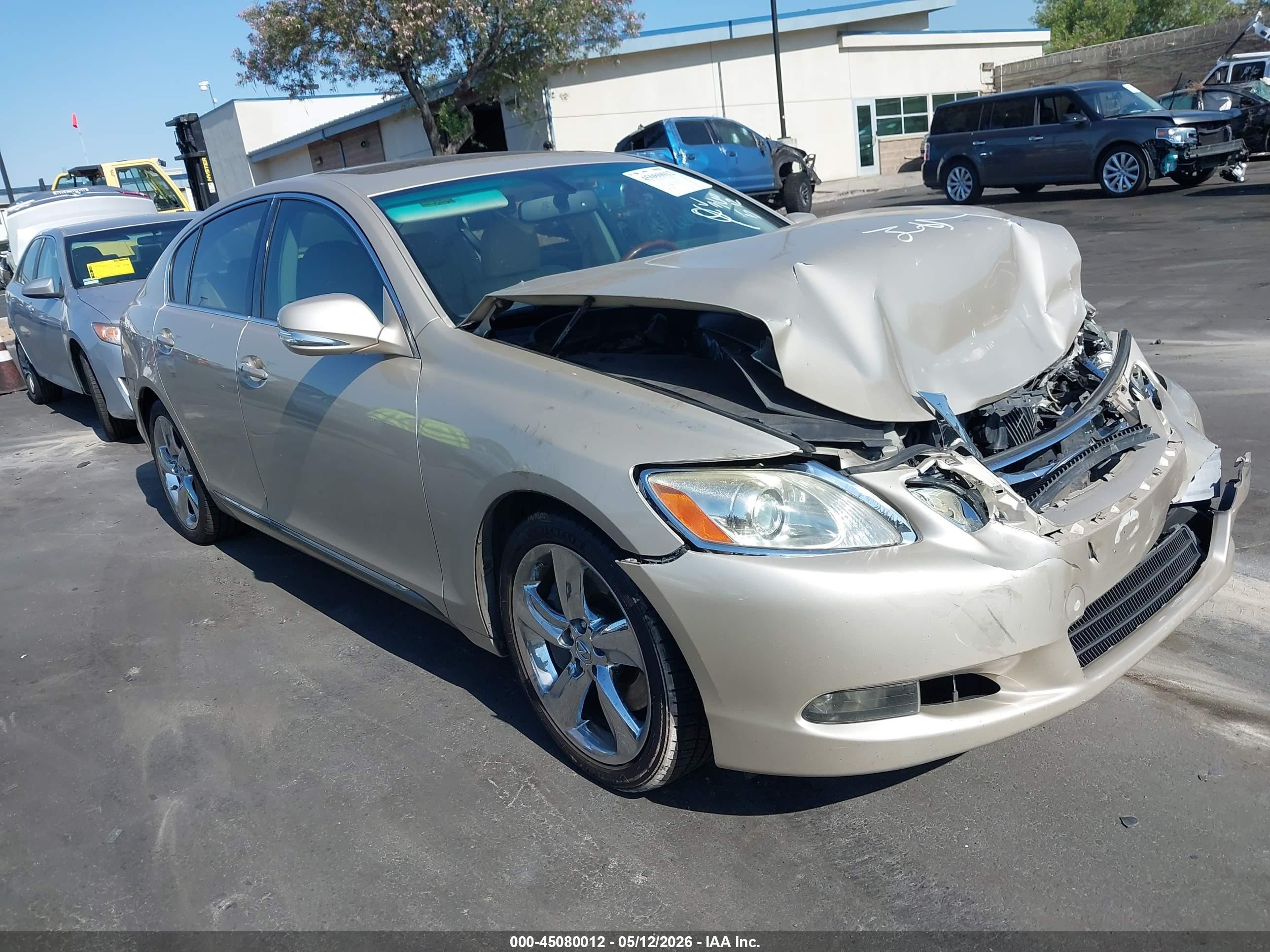 2011 Lexus GS 350, VIN JTHBE1KS7B0054122 — Перед