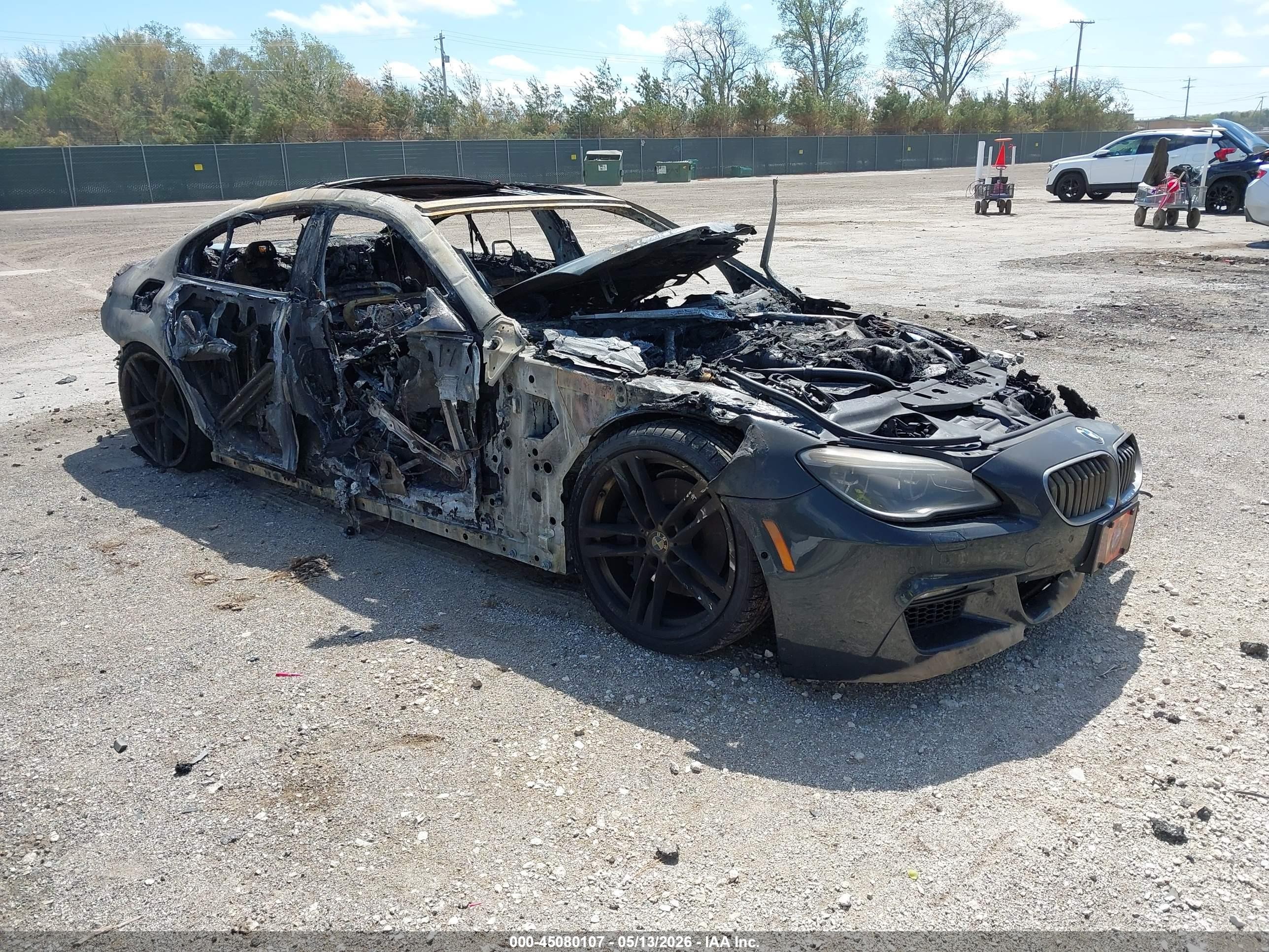 2016 BMW 6 Series 650i xDrive, VIN WBA6D6C54GGF94781 — Burn