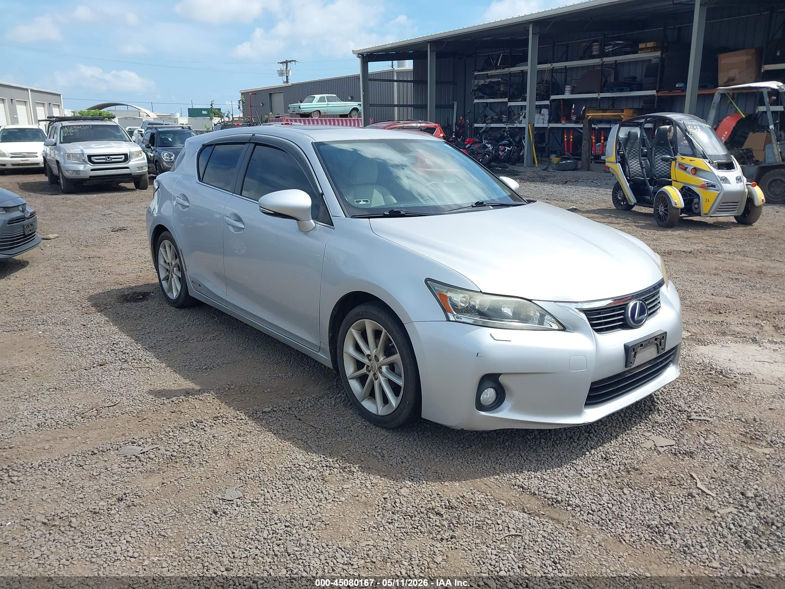 2012 Lexus CT 200h Premium, VIN JTHKD5BH1C2083362 — Not stated