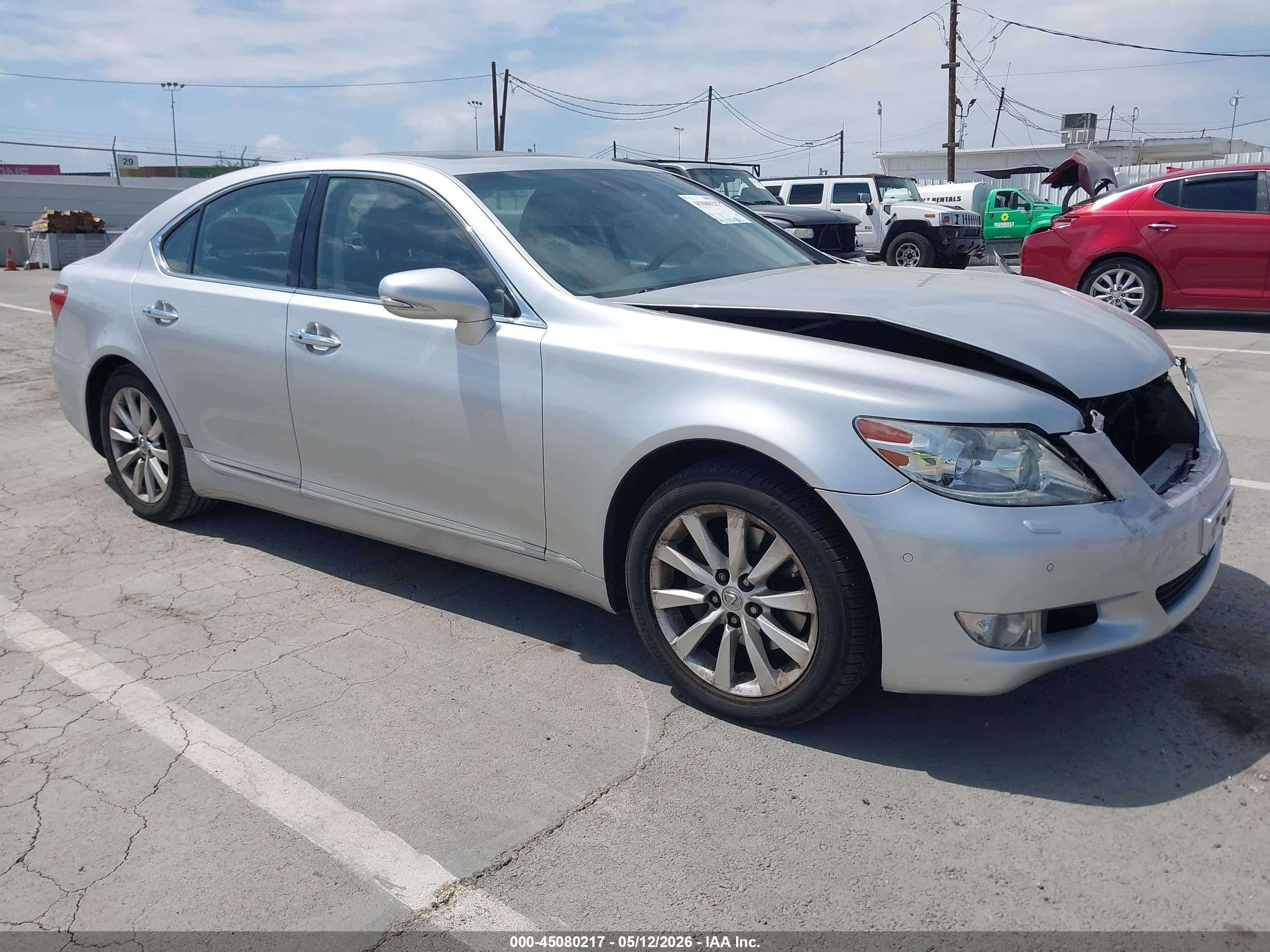 2012 Lexus LS 460, VIN JTHBL5EF2C5108569 — All over