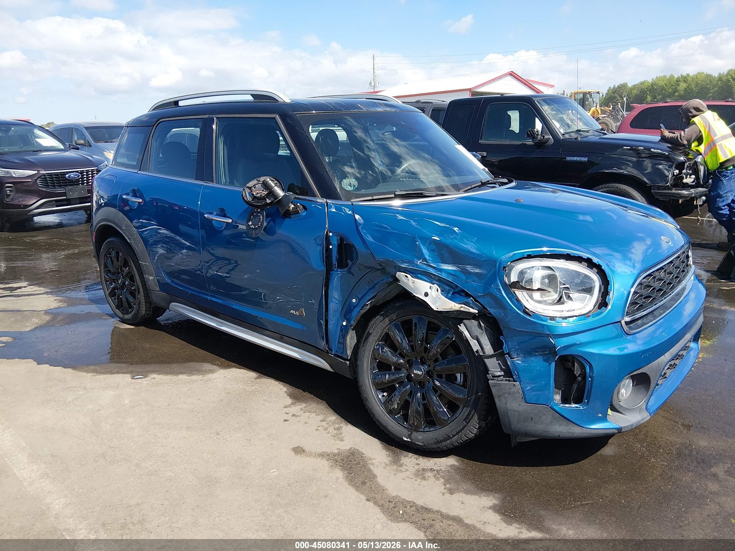2021 MINI Countryman Cooper S, VIN WMZ83BR00M3M92879 — Side