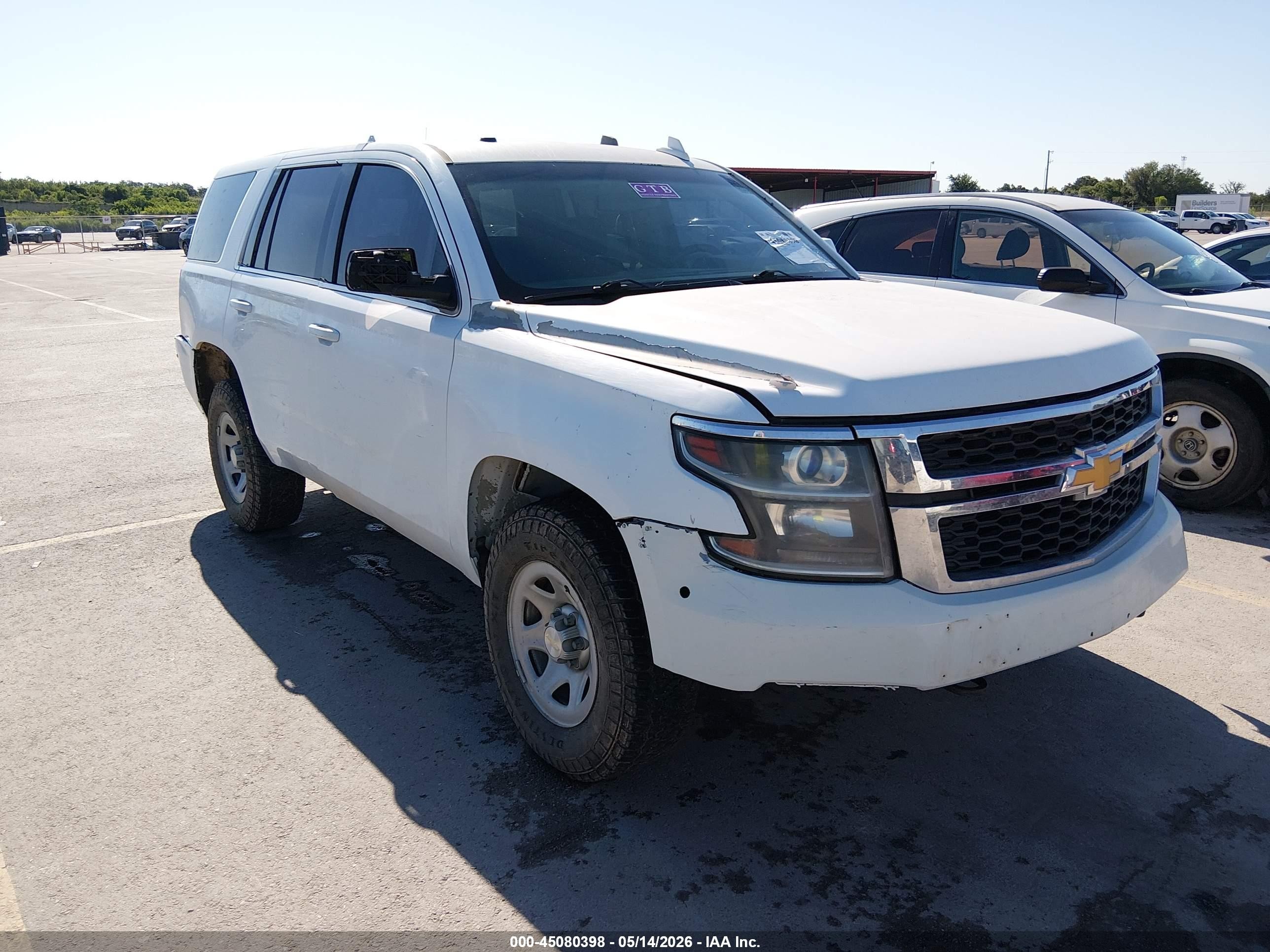 2016 Chevrolet Tahoe Commercial, VIN 1GNSKFEC0GR440337 — All over