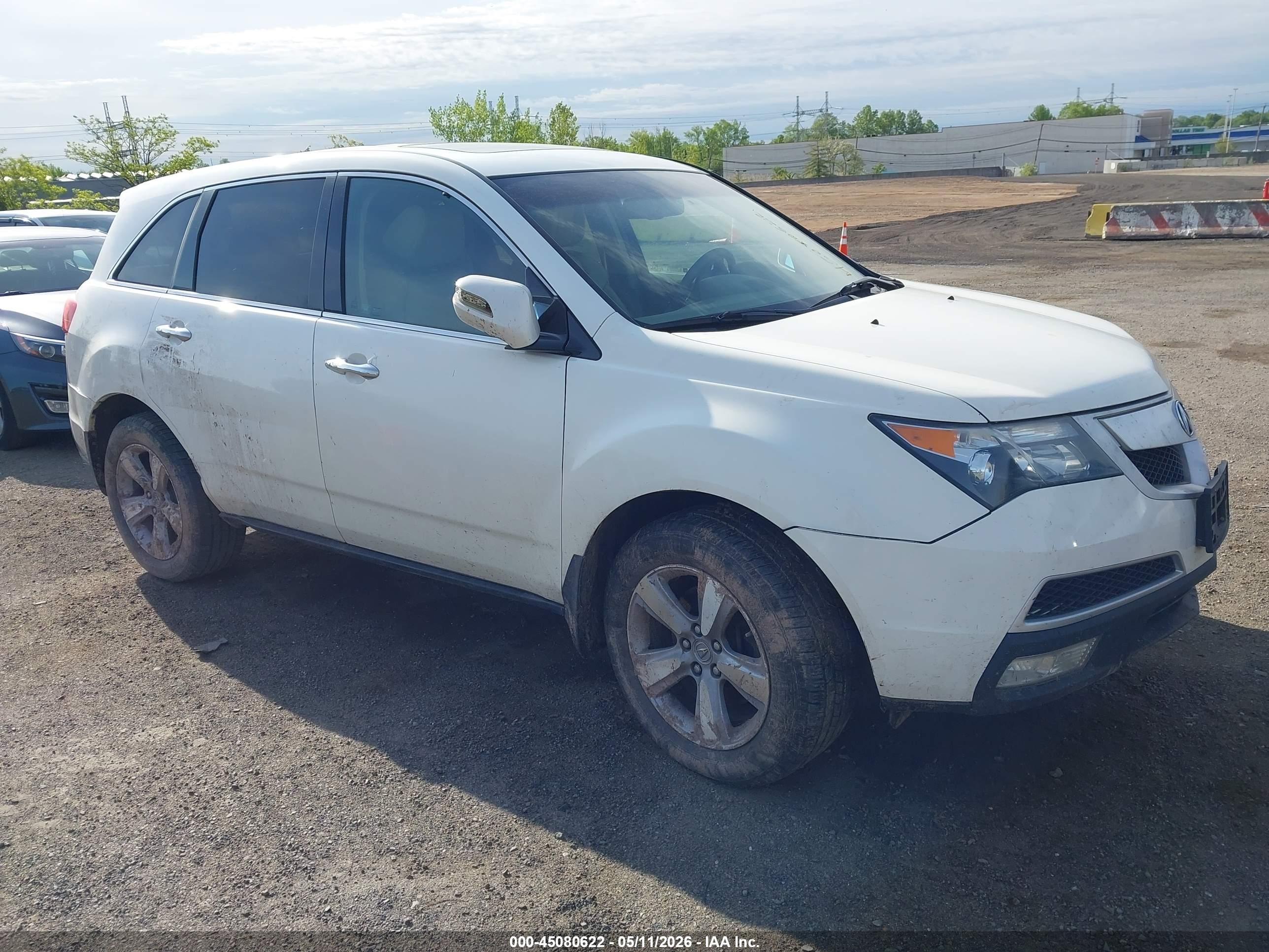 2012 Acura MDX Technology, VIN 2HNYD2H36CH512695 — Front end