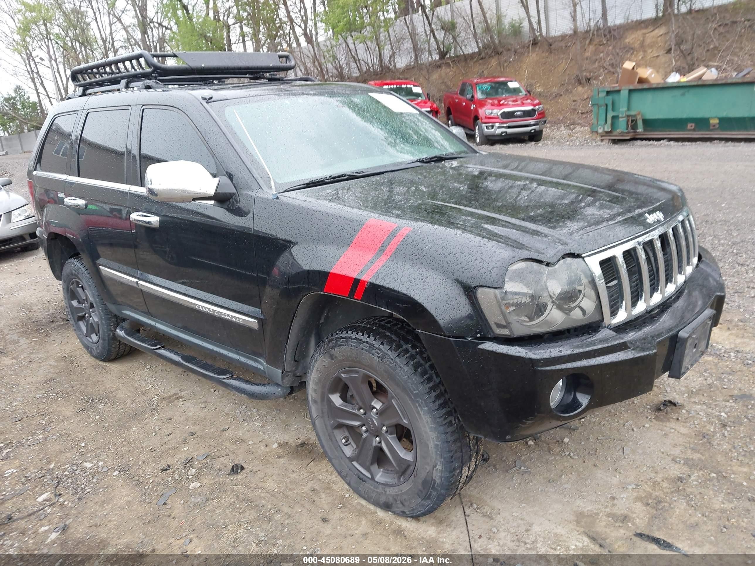 2007 Jeep Grand Cherokee Limited, VIN 1J8HR58M77C633481 — Фото с аукциона 1 of 5