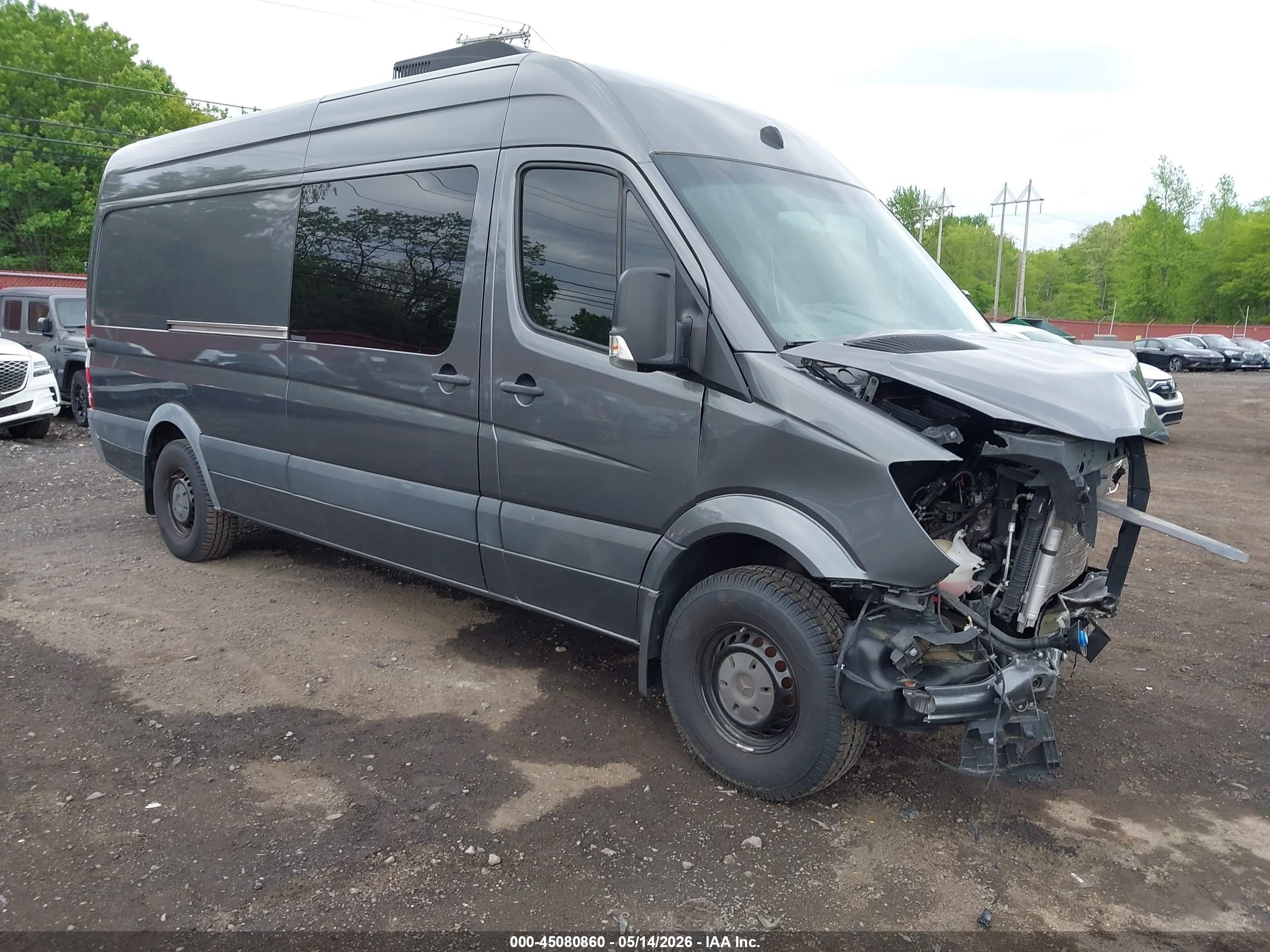 2017 Mercedes-Benz Sprinter, VIN WD4PE8CD2HP376236 — Фото с аукциона 1 of 5