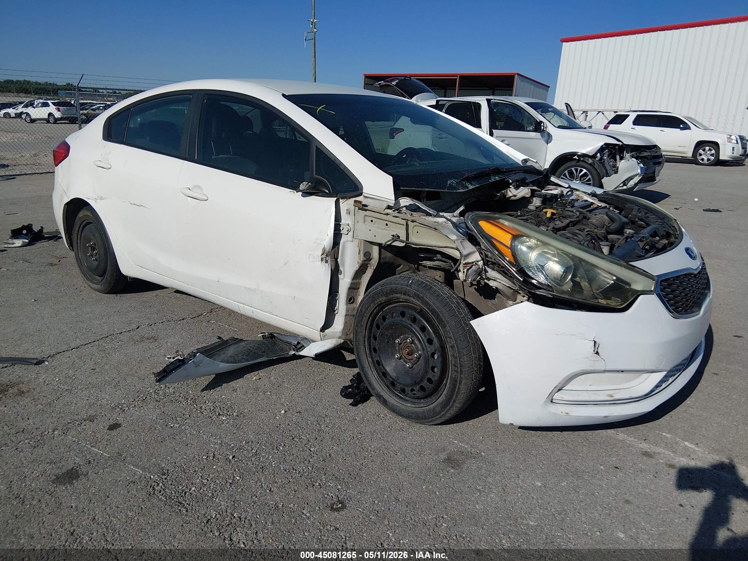 2014 Kia Forte LX, VIN KNAFX4A60E5092587 — Электрика