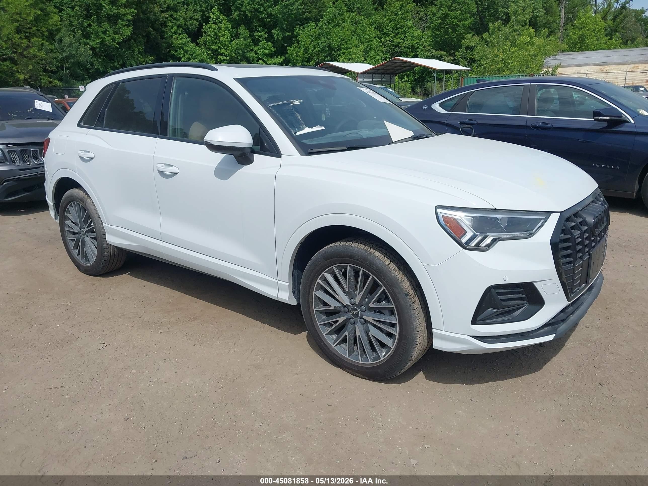 2024 Audi Q3 Premium, VIN WA1AUCF31R1101402 — Undercarriage