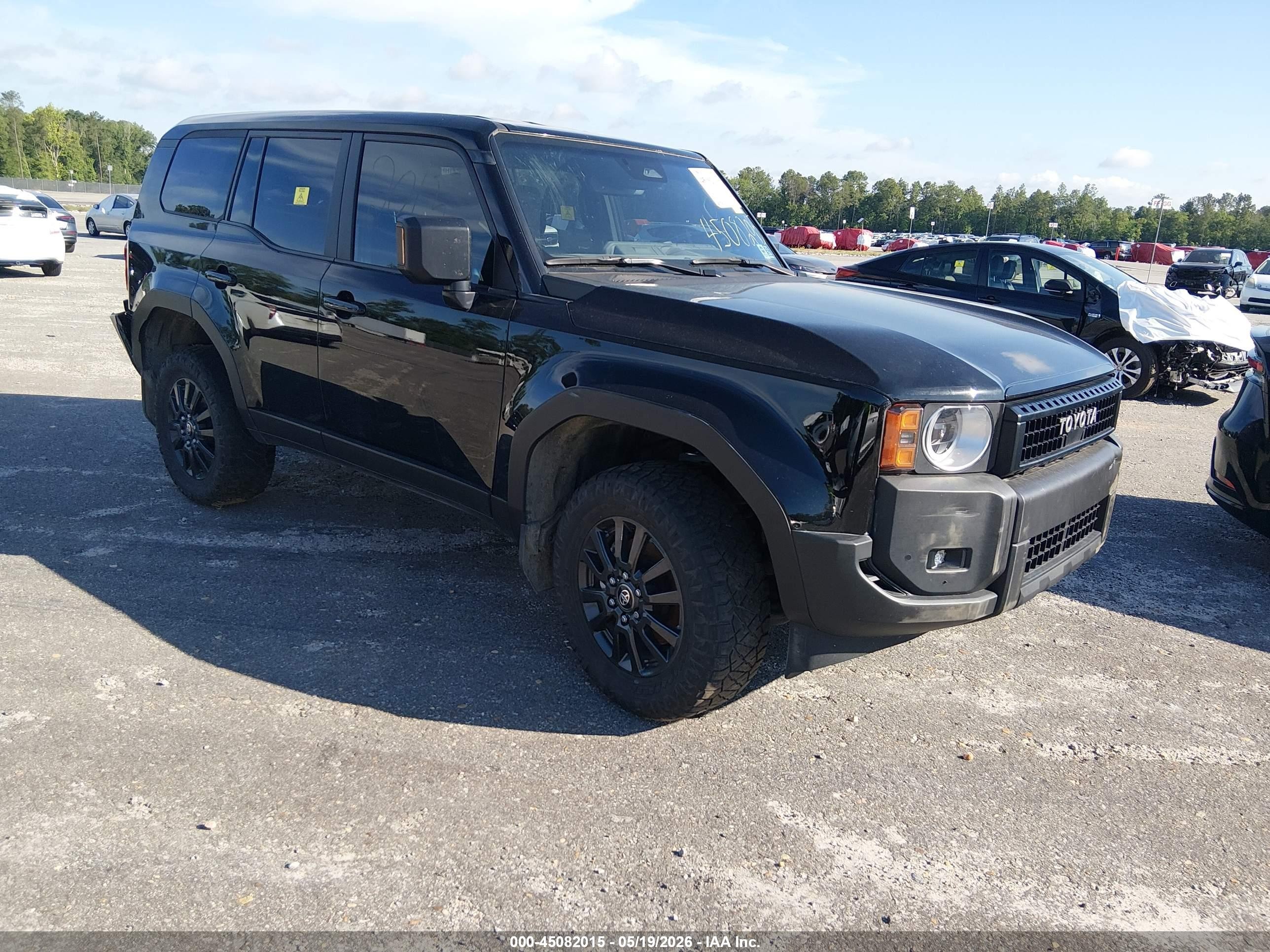 2025 Toyota Land Cruiser 1958 Edition, VIN JTEABFAJ9SK039083 — Rear end
