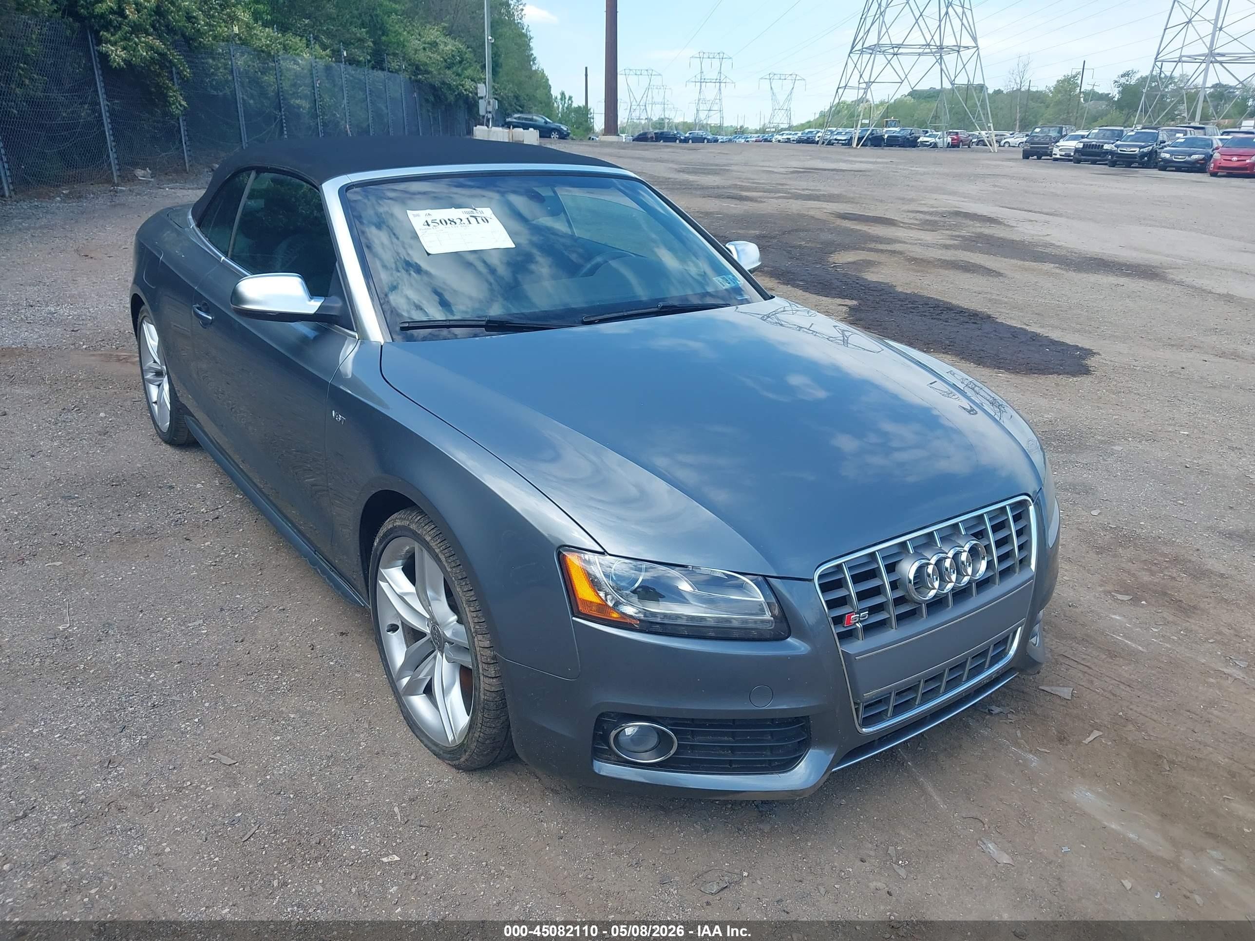 2012 Audi S5 Premium Plus, VIN WAUCGAFH3CN004124 — Normal wear
