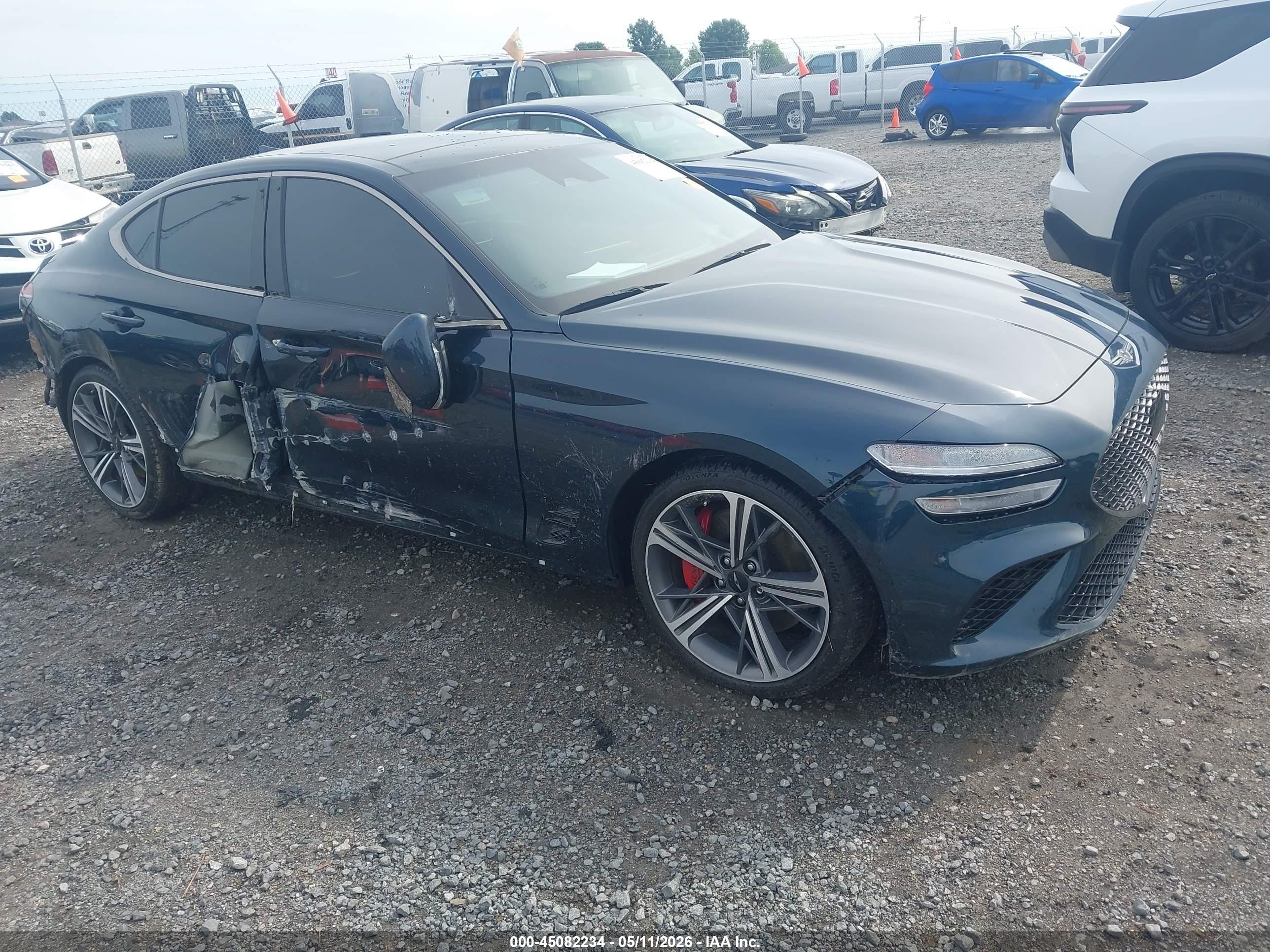 2024 Genesis G70 Sport Advanced, VIN KMTG54SE3RU139269 — Side