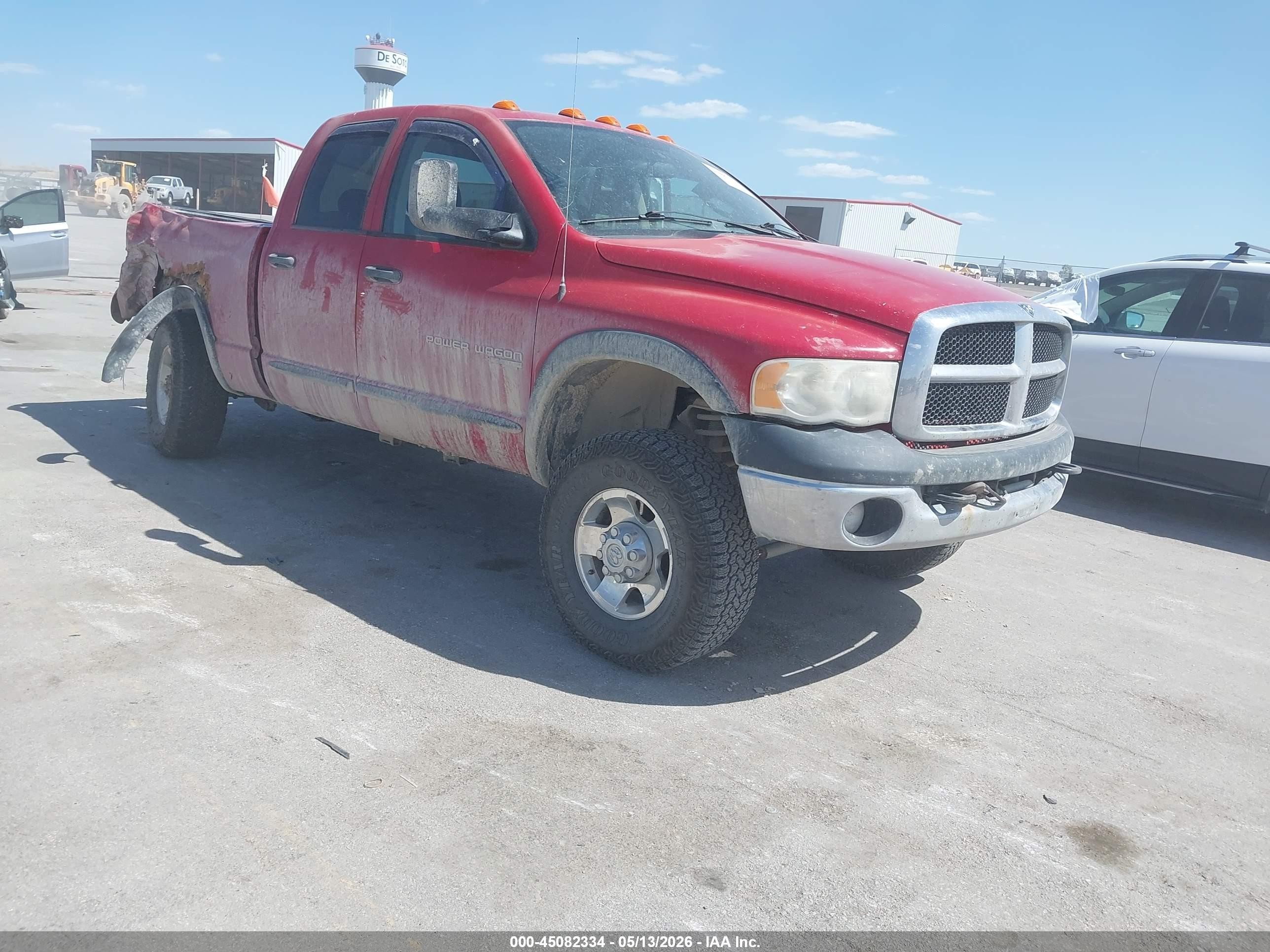 2005 Dodge 2500 SLT, VIN 3D7KS28D85G900353 — Зад