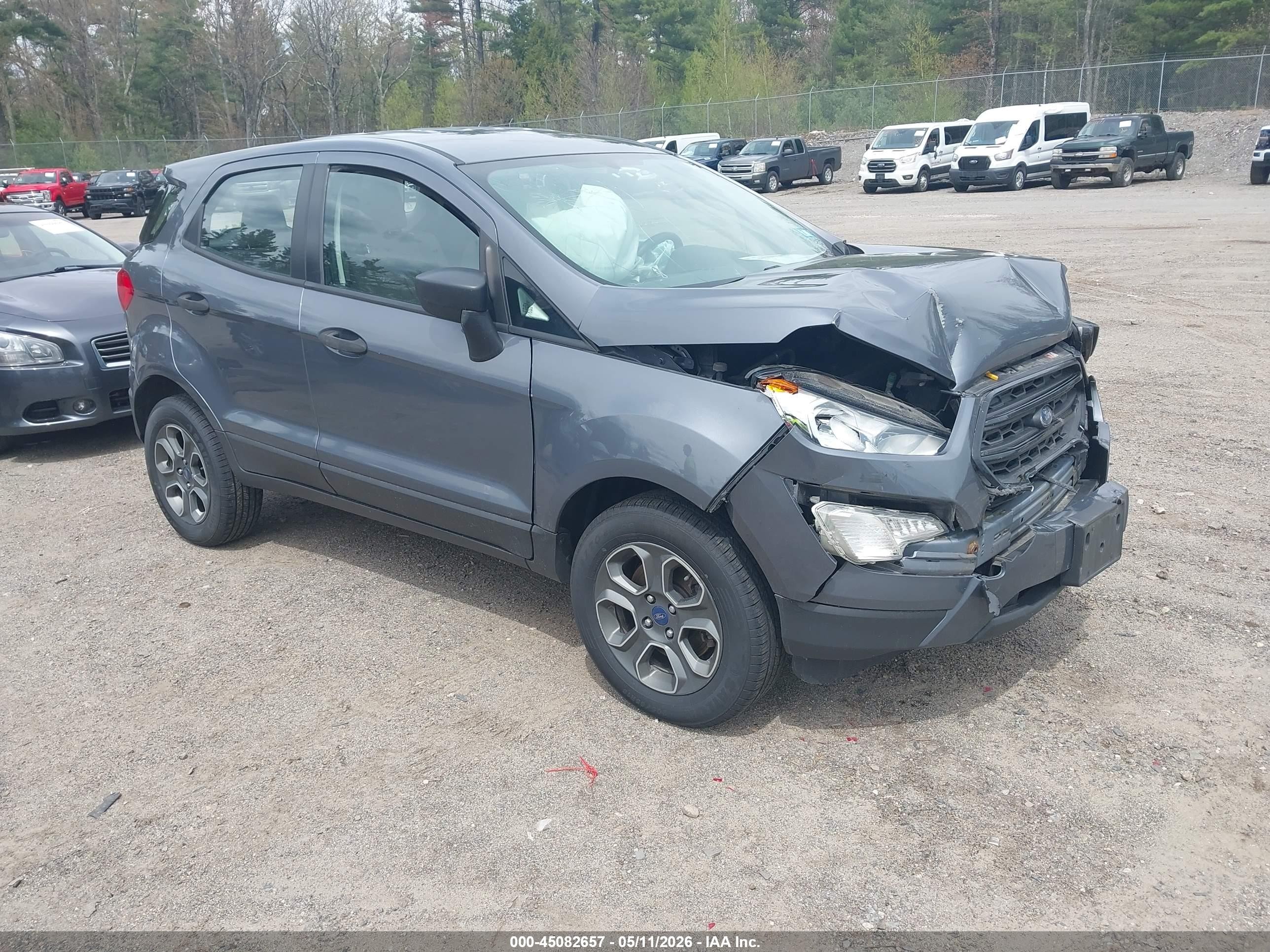 2018 Ford EcoSport S, VIN MAJ6P1SL6JC179220 — Front end