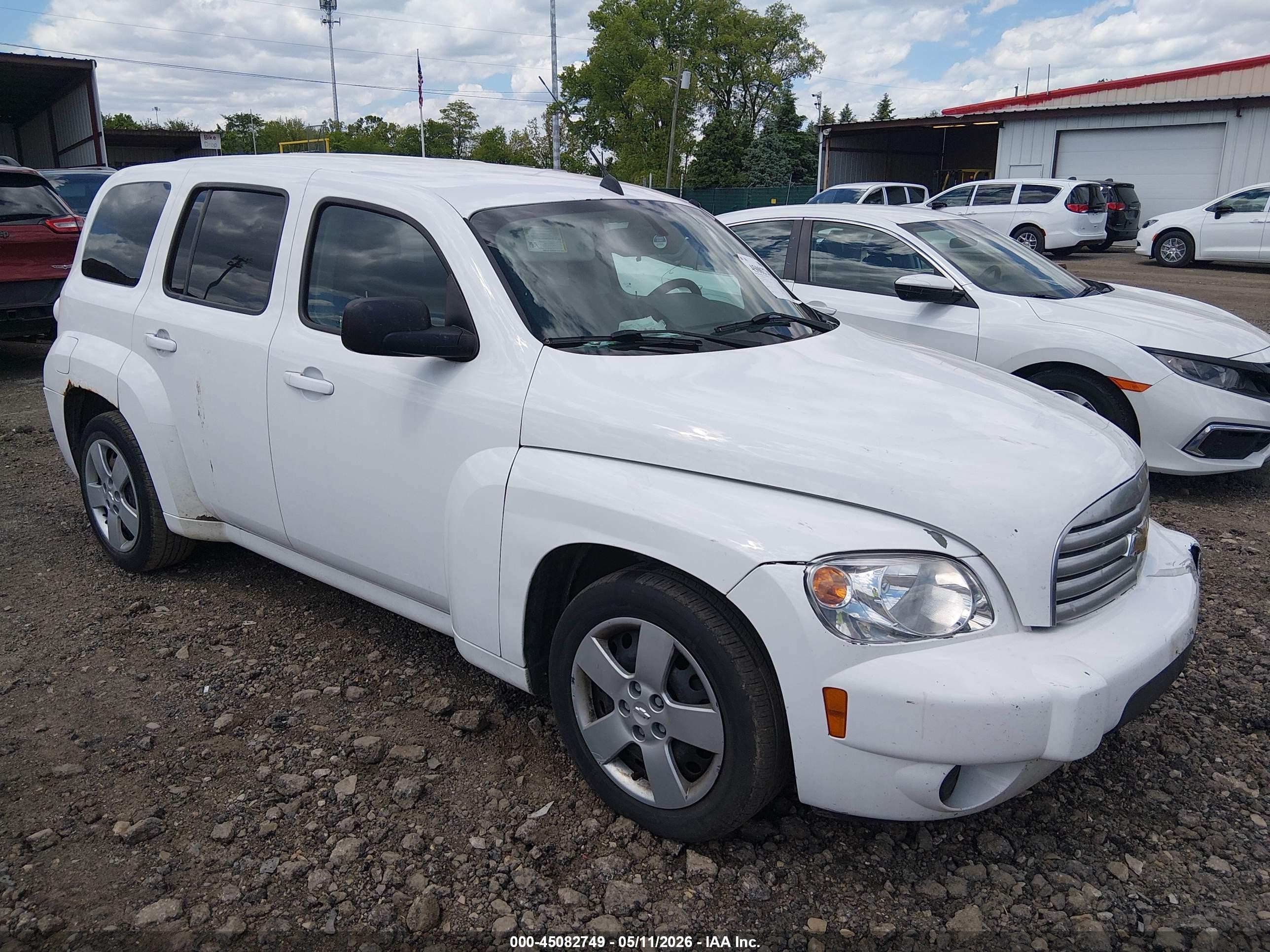2010 Chevrolet HHR LS, VIN 3GNBAADB9AS631726 — Front end