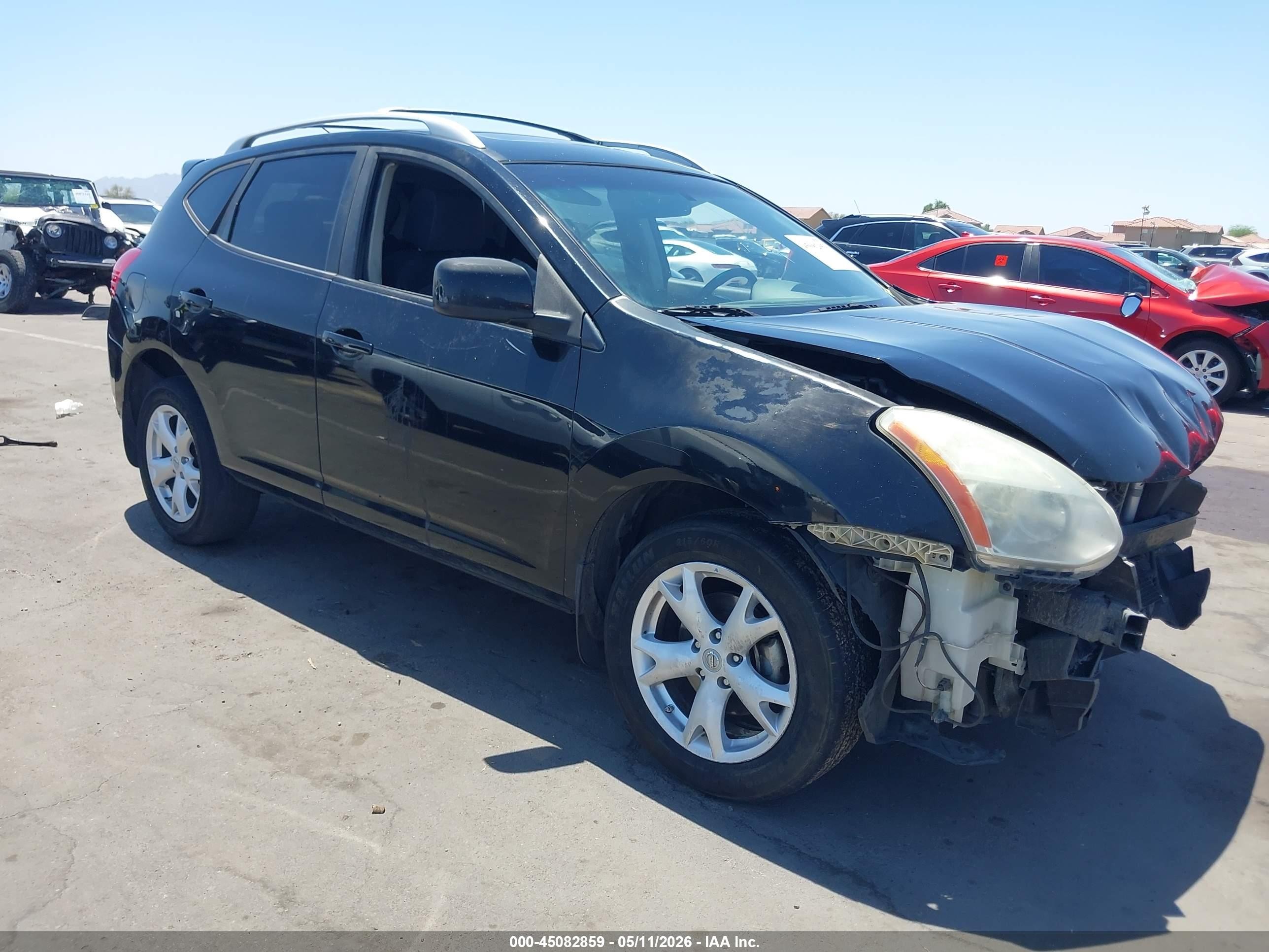 2009 Nissan Rogue S, VIN JN8AS58T59W321251 — Front end
