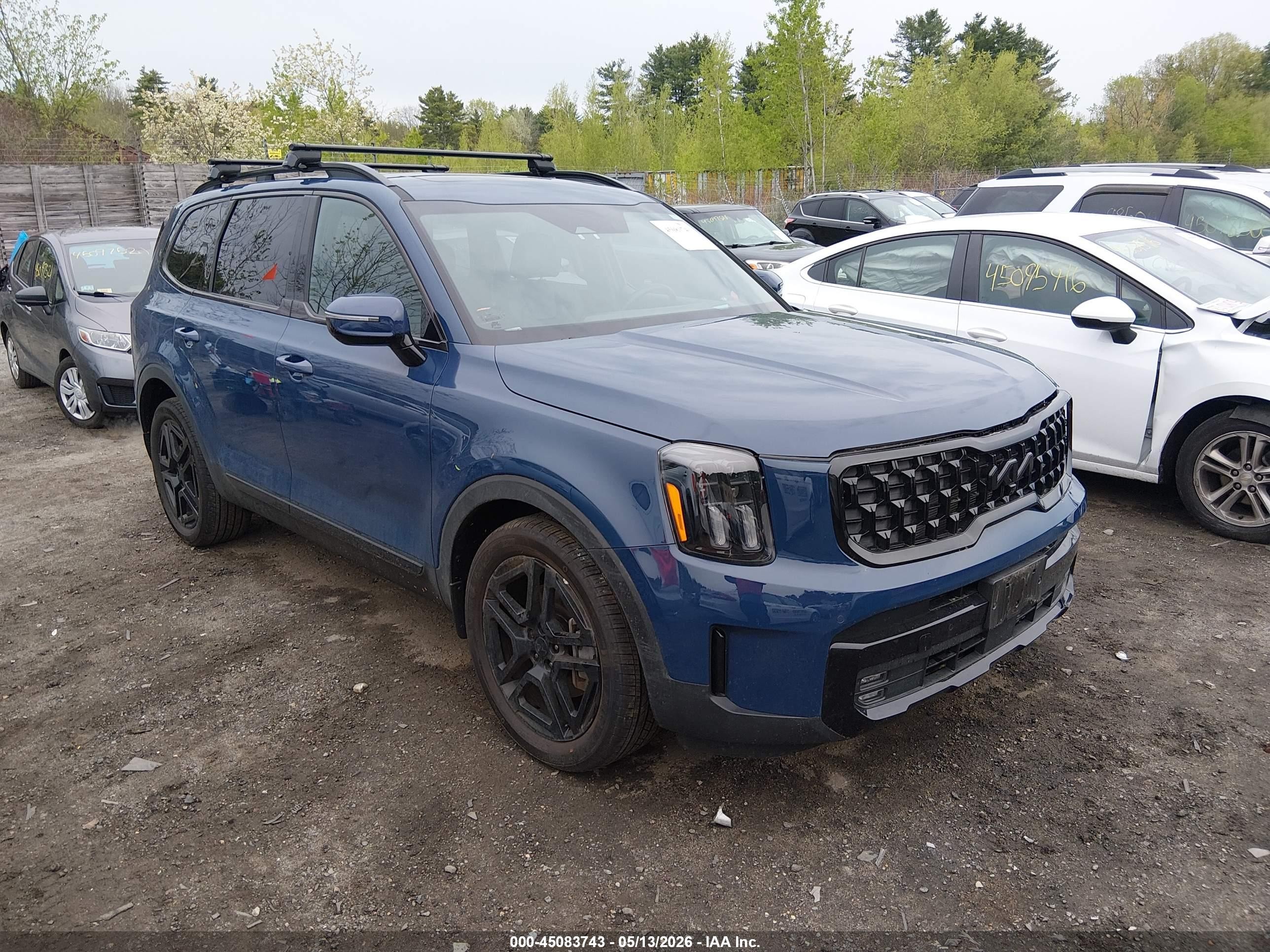 2025 Kia Telluride SX-Prestige X-Line, VIN 5XYP5DGC1SG583182 — Front end
