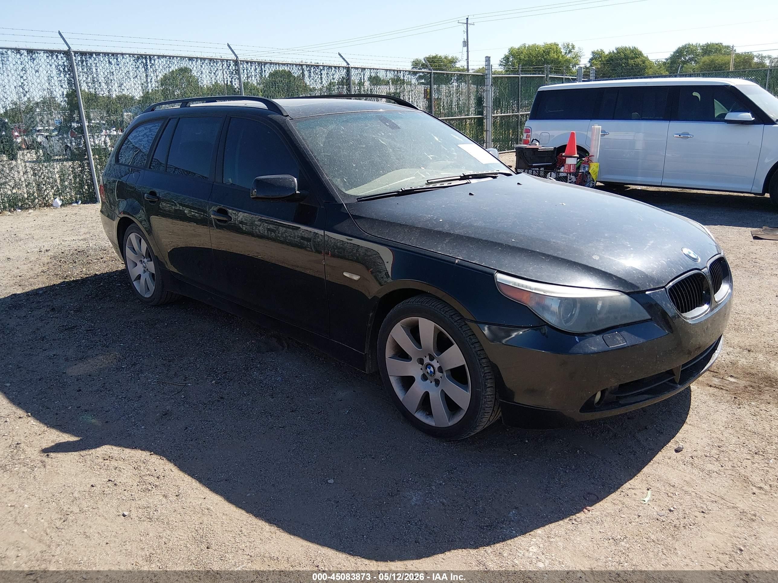 2007 BMW 5 Series 530xi, VIN WBANN73557CN04007 — Hail
