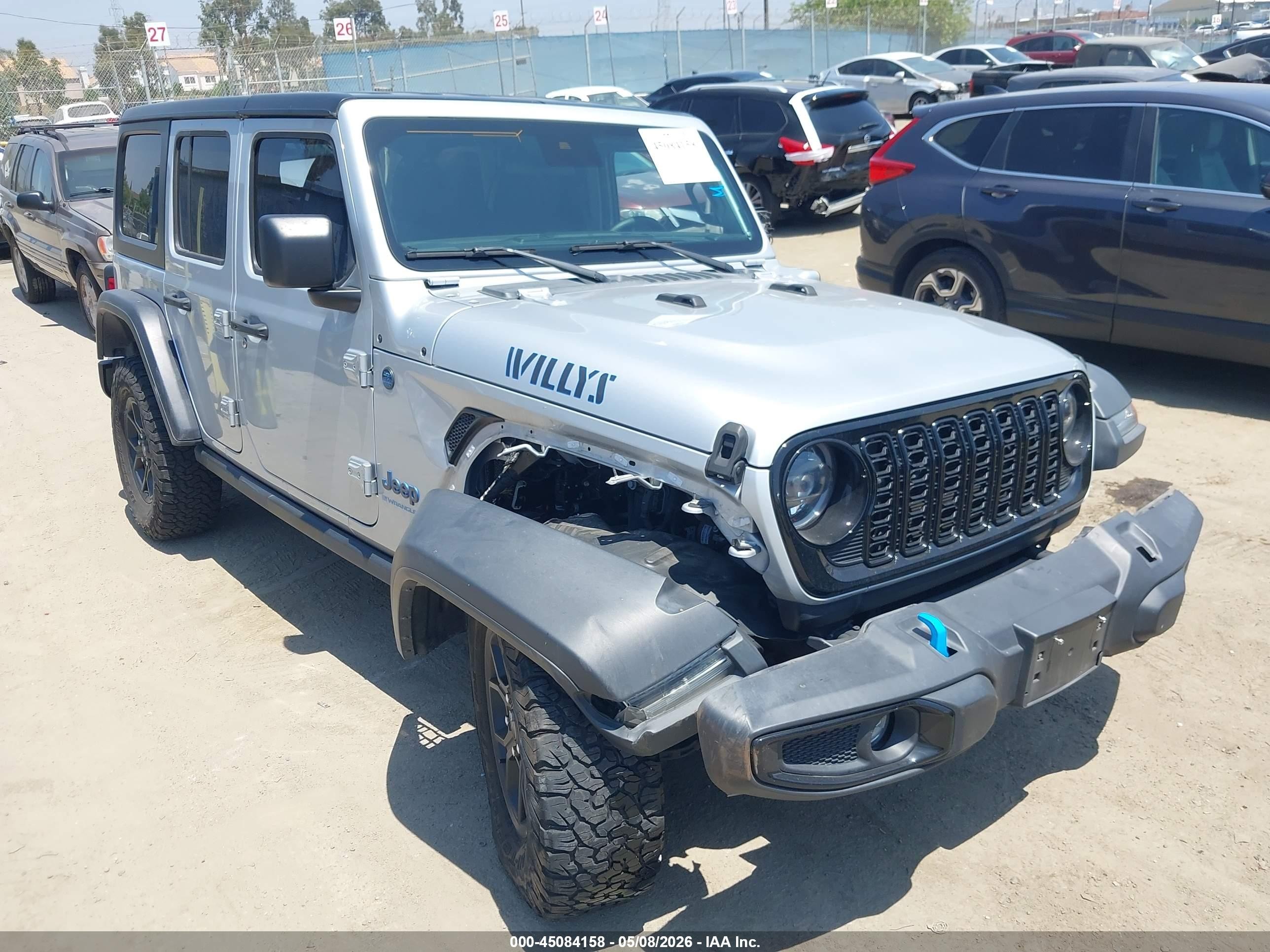 2024 Jeep Wrangler Willys, VIN 1C4RJXN66RW155446 — Side