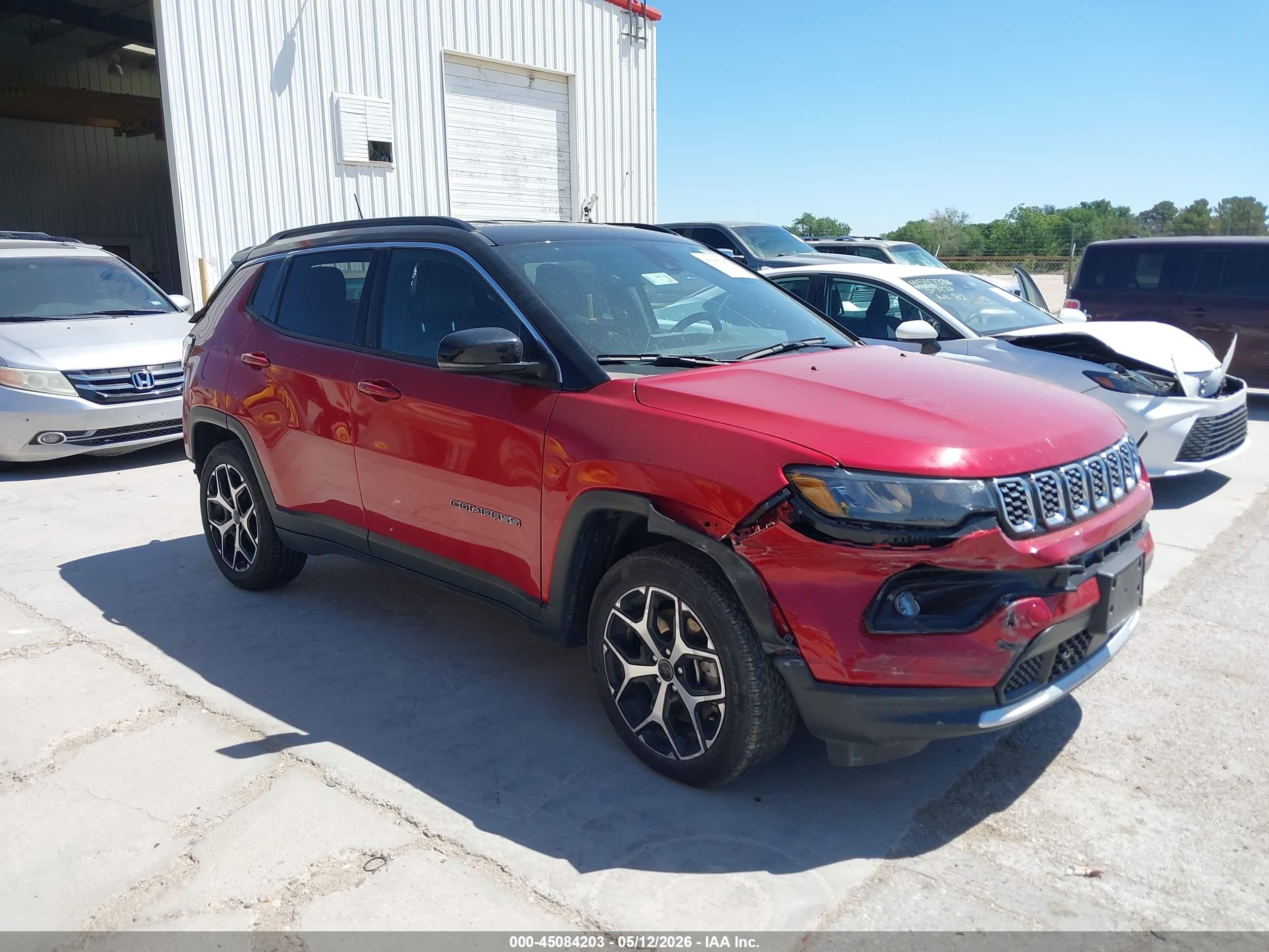 2025 Jeep Compass Limited, VIN 3C4NJDCN8ST552997 — Rear end