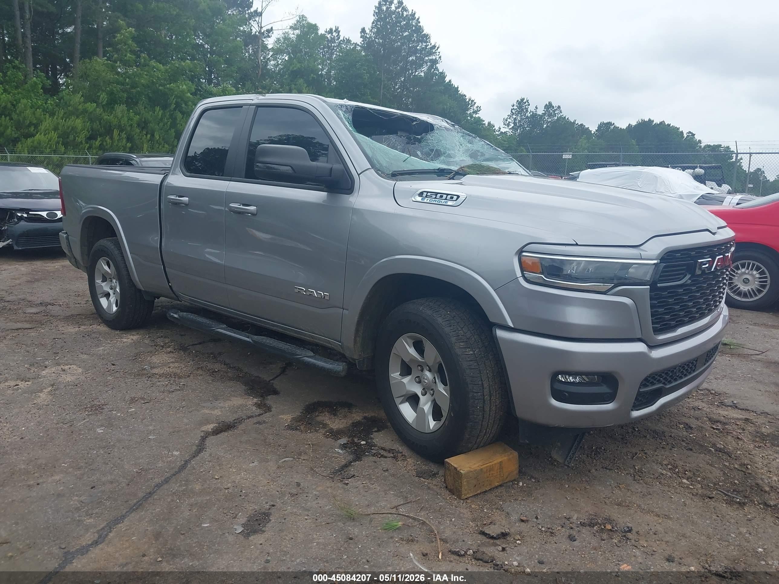 2025 Ram 1500 Big Horn, VIN 1C6RRFBG7SN502589 — Roof