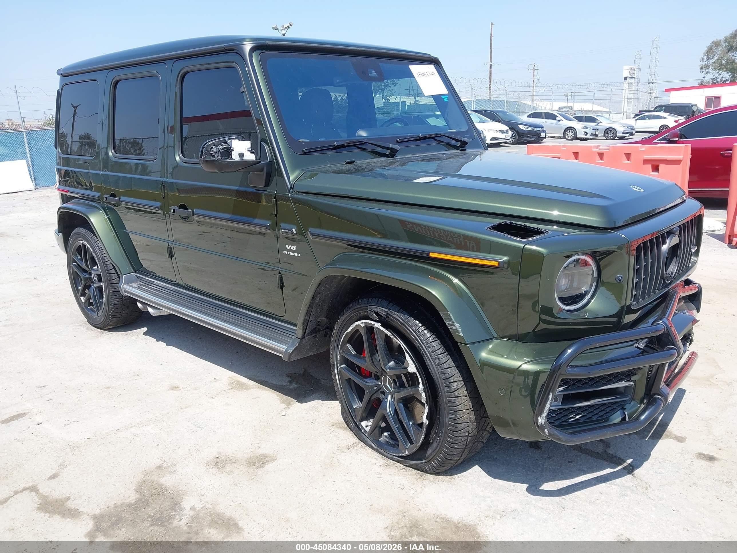 2022 Mercedes-Benz G 63 AMG, VIN W1NYC7HJXNX456451 — Front end