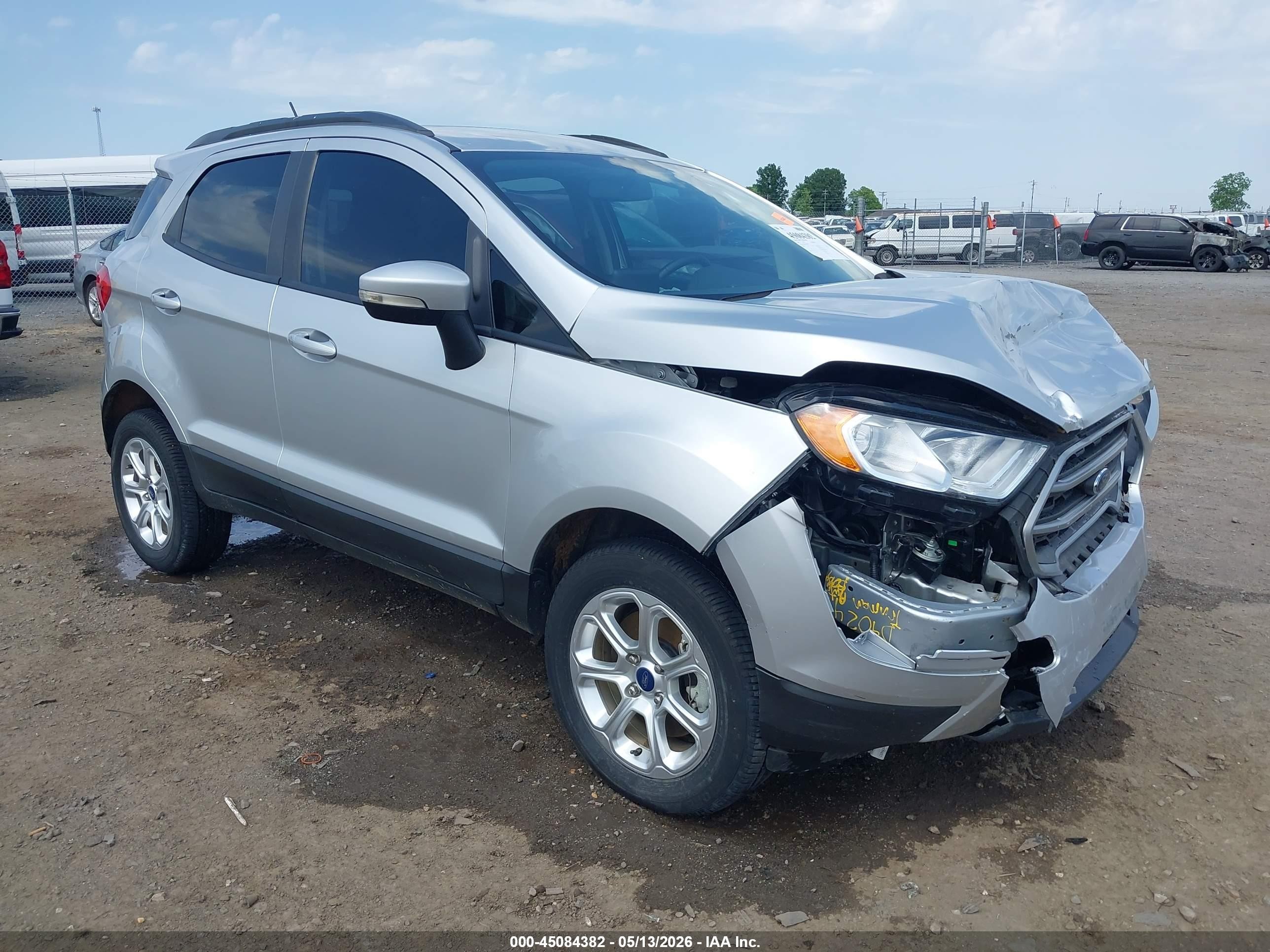 2020 Ford EcoSport SE, VIN MAJ6S3GL8LC339443 — Front end