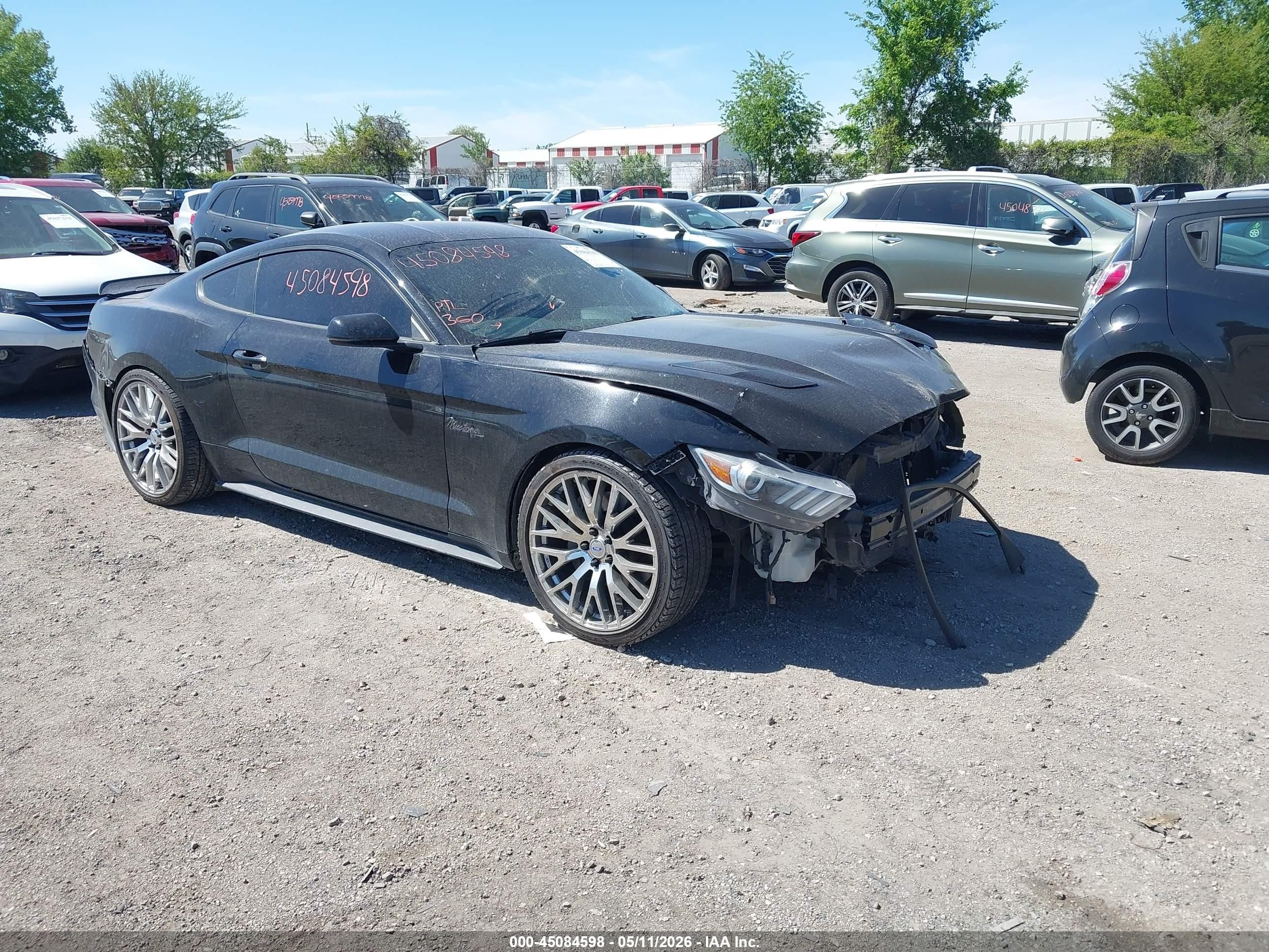 2015 Ford Mustang GT, VIN 1FA6P8CF3F5370140 — Front end