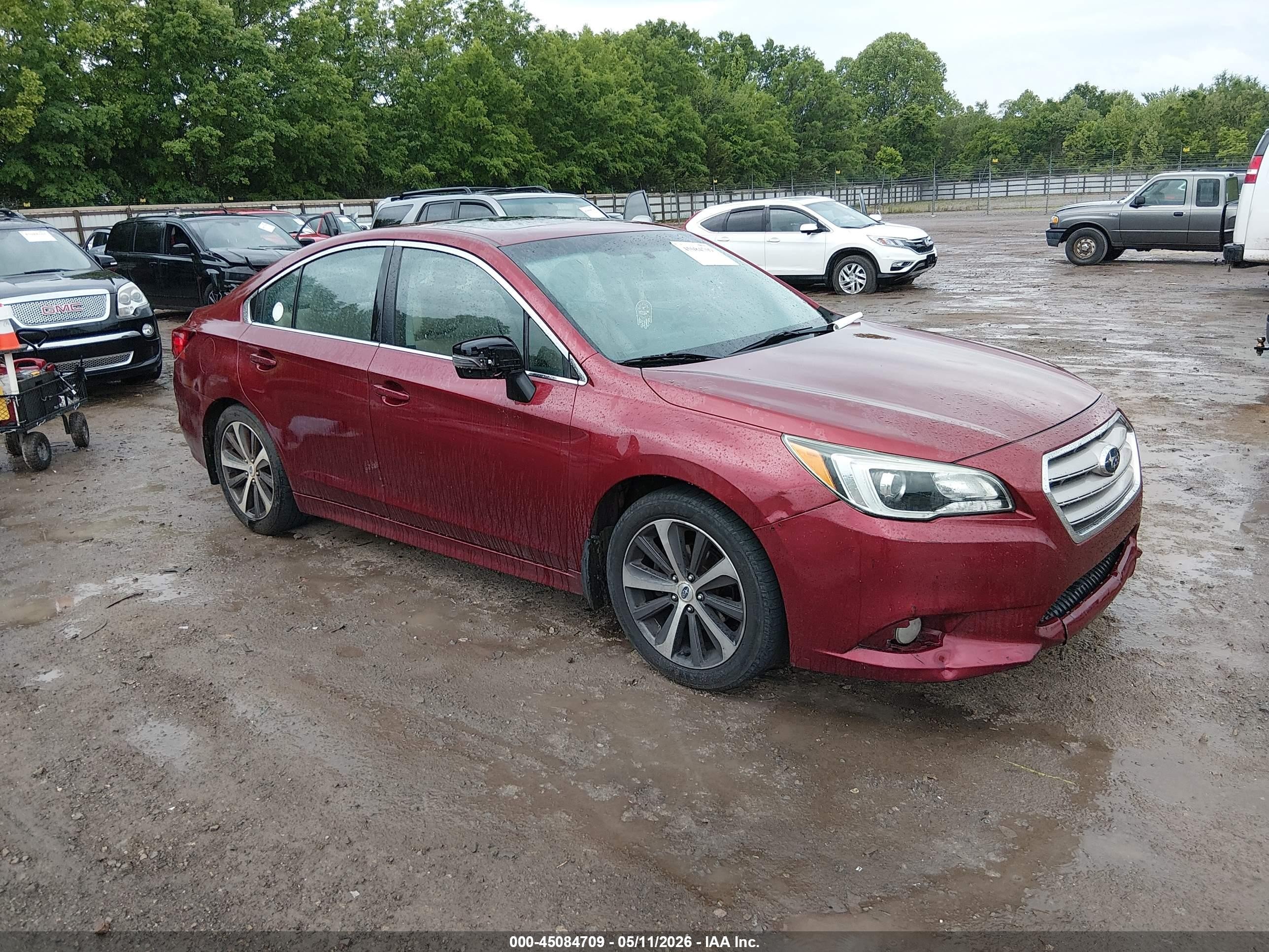 2015 Subaru Legacy Limited, VIN 4S3BNBL64F3012844 — Normal wear