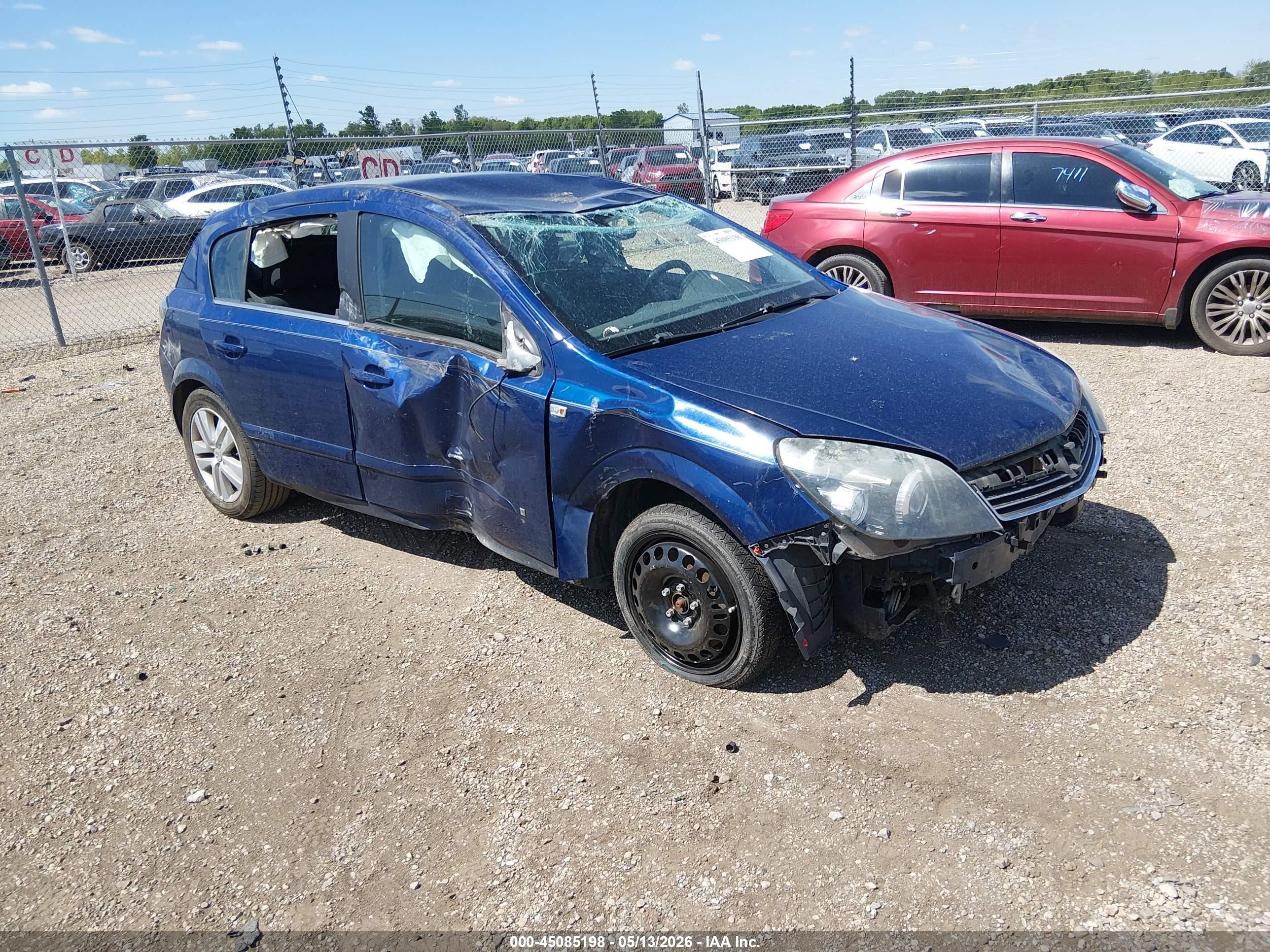 2008 Saturn Astra XR, VIN W08AT671185083801 — Опрокидывание