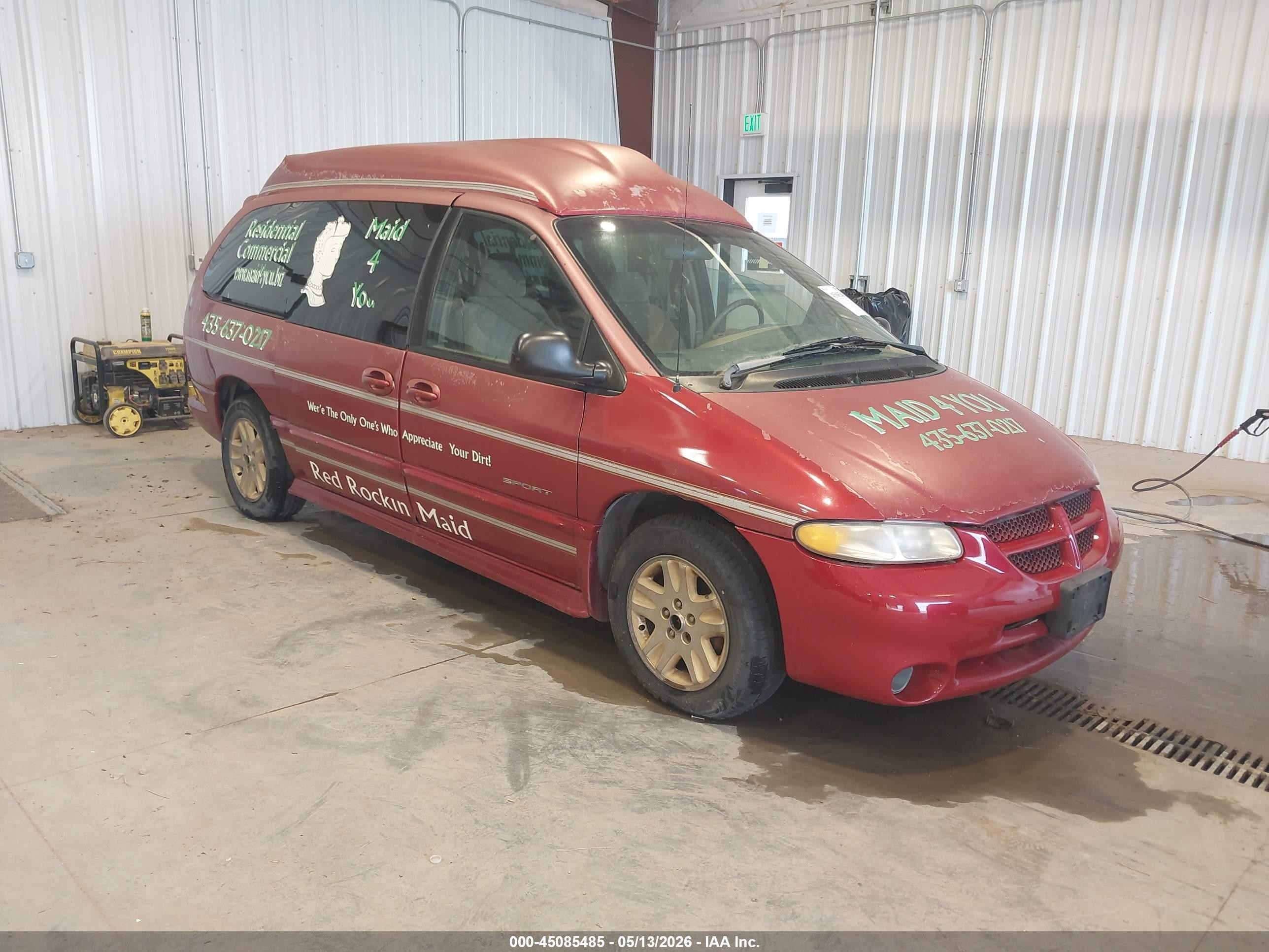 1999 Dodge Caravan SE, VIN 1B4GP44G1XB578371 — Обычный износ