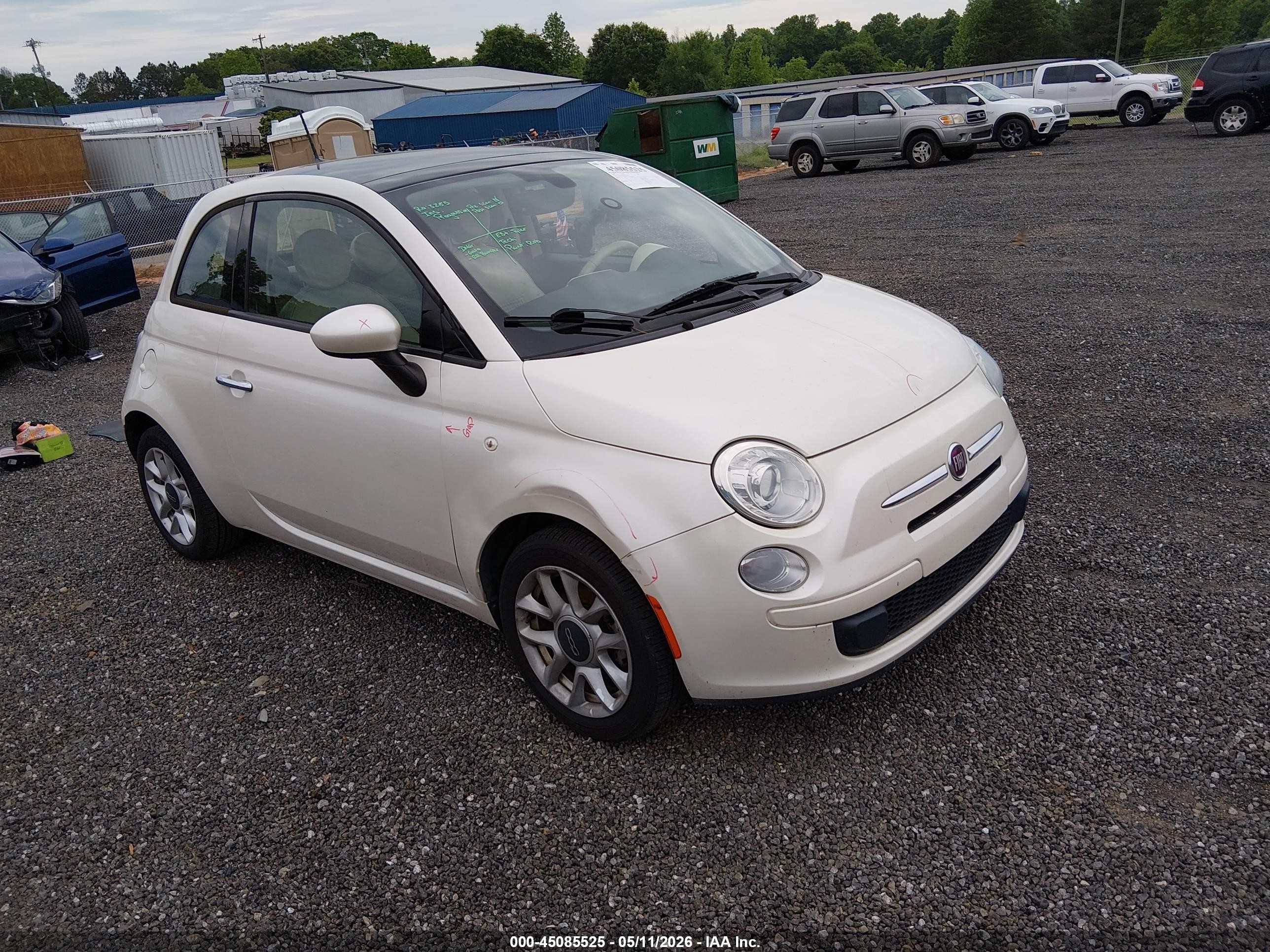 2017 FIAT 500 Pop, VIN 3C3CFFKR7HT621233 — All over