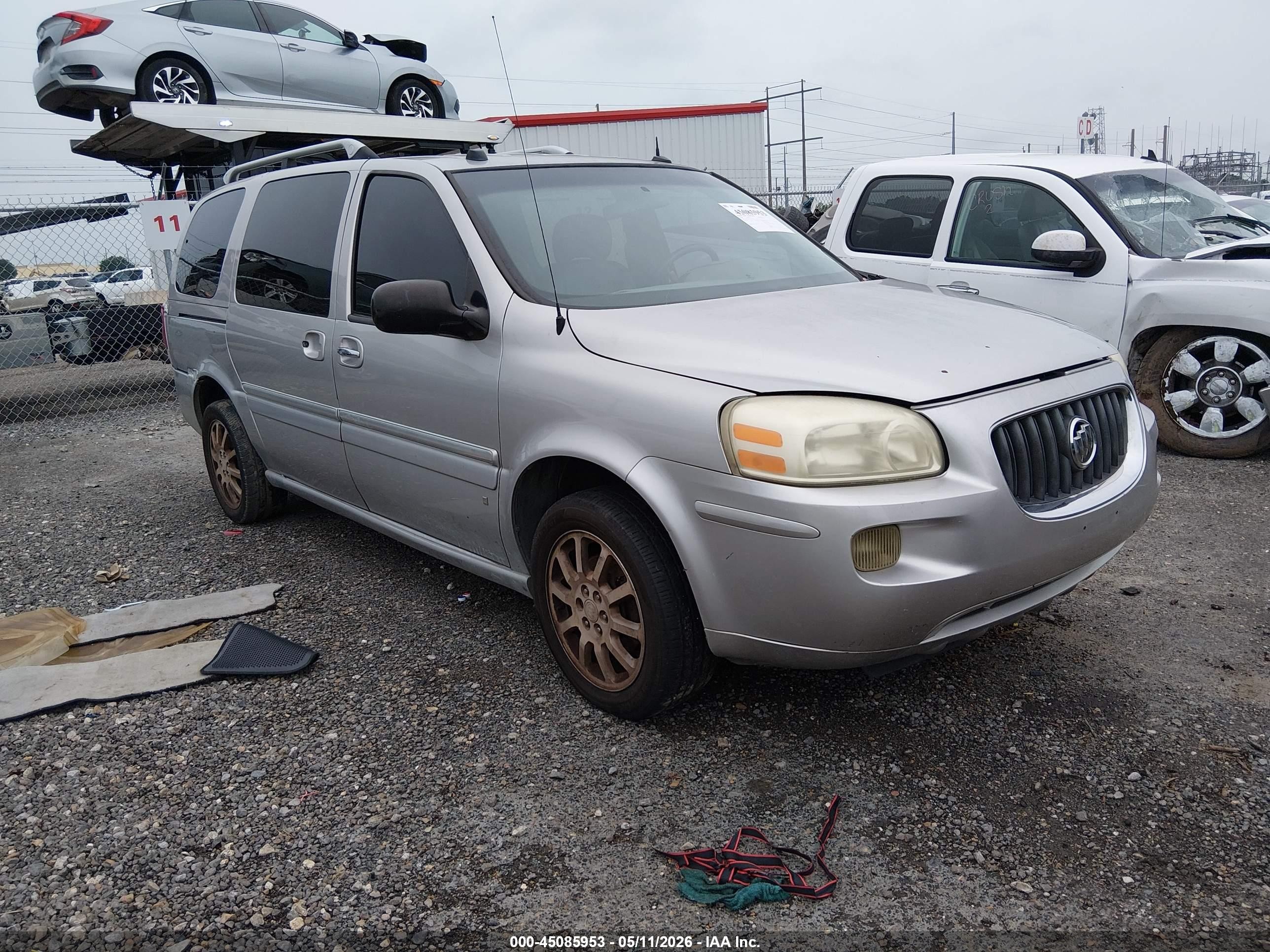 2006 Buick Terraza CXL, VIN 5GADV33L36D123594 — Rear end