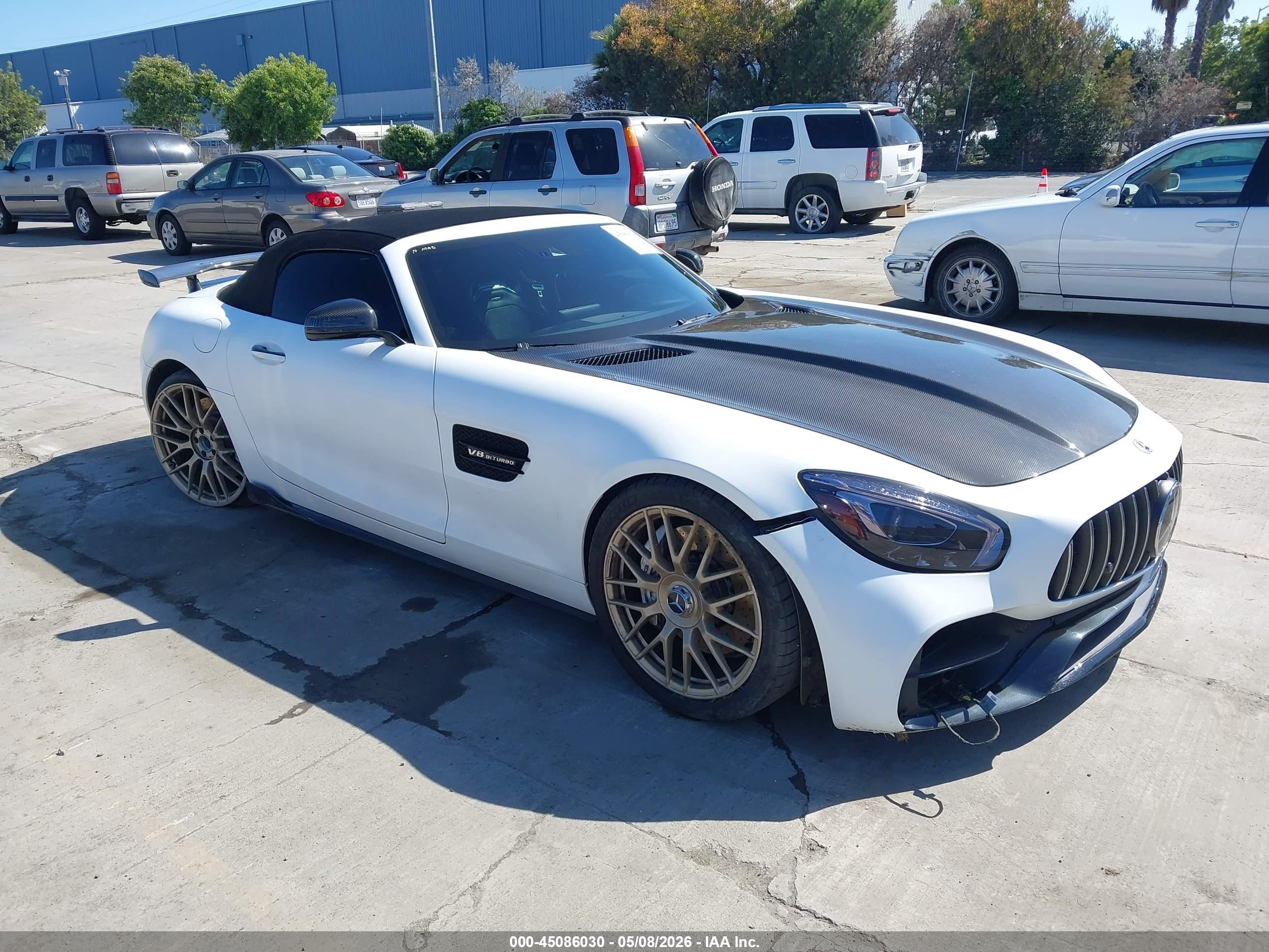 2018 Mercedes-Benz AMG GT AMG GT, VIN WDDYK7HA1JA021296 — Front end