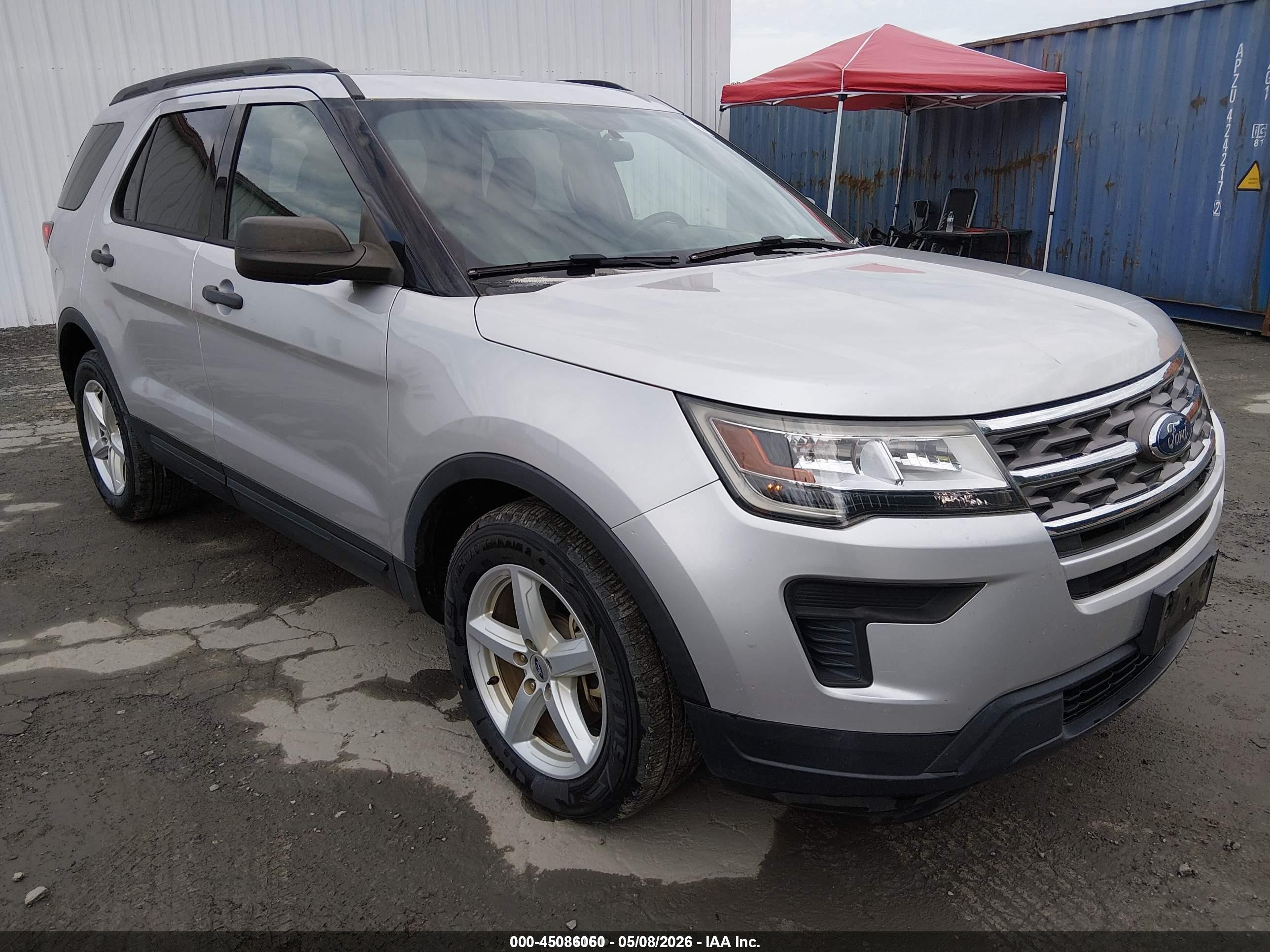 2018 Ford Explorer, VIN 1FM5K7B8XJGC45131 — Roof