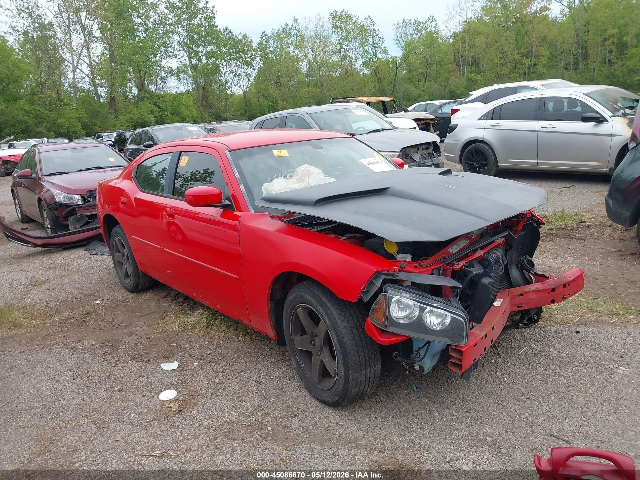 2010 Dodge Charger SXT, VIN 2B3CA3CV5AH222969 — Front end