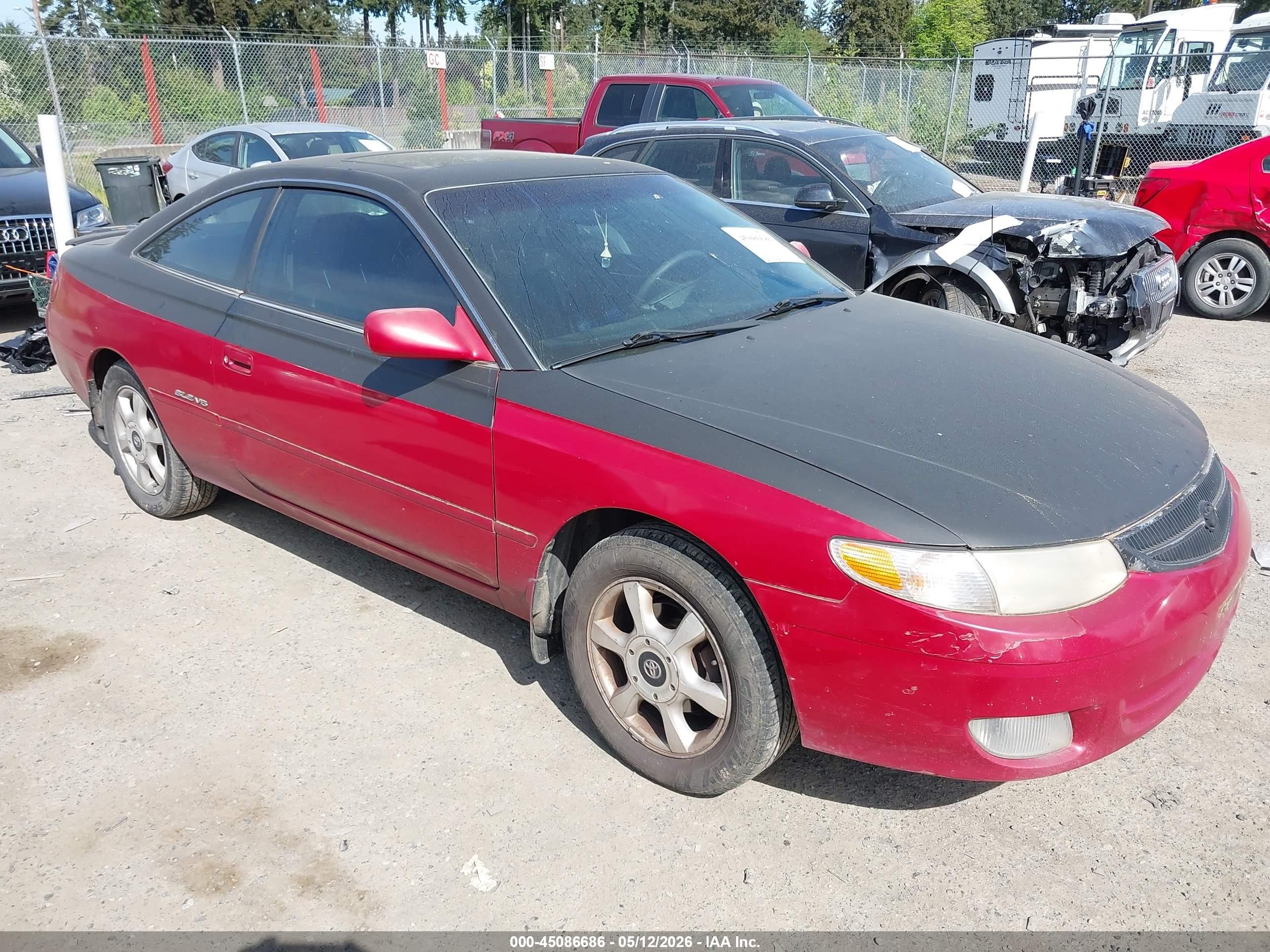 2000 Toyota Solara SLE, VIN 2T1CF28P3YC419907 — Normal wear