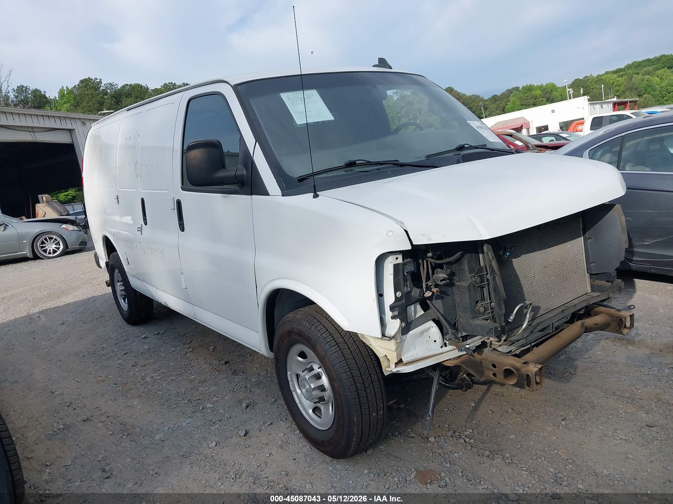 2021 Chevrolet Express Cargo, VIN 1GCWGAF79M1197718 — All over
