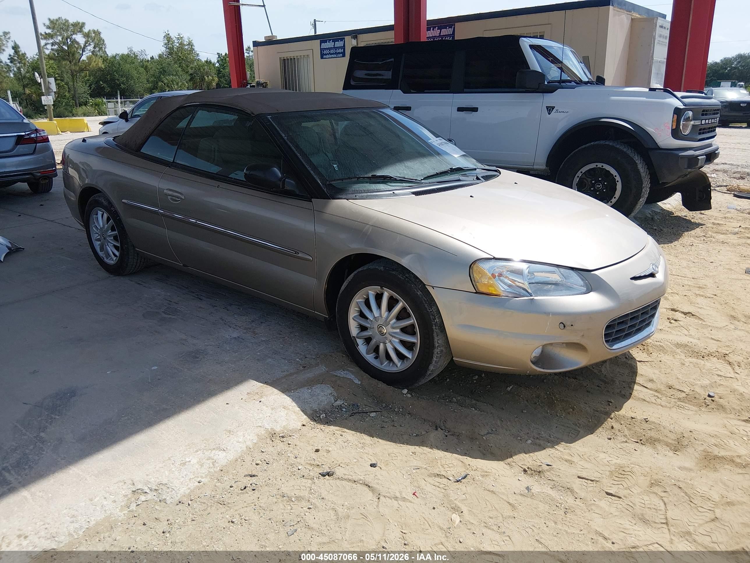 2002 Chrysler Sebring LXi, VIN 1C3EL55R02N316624 — Механическое