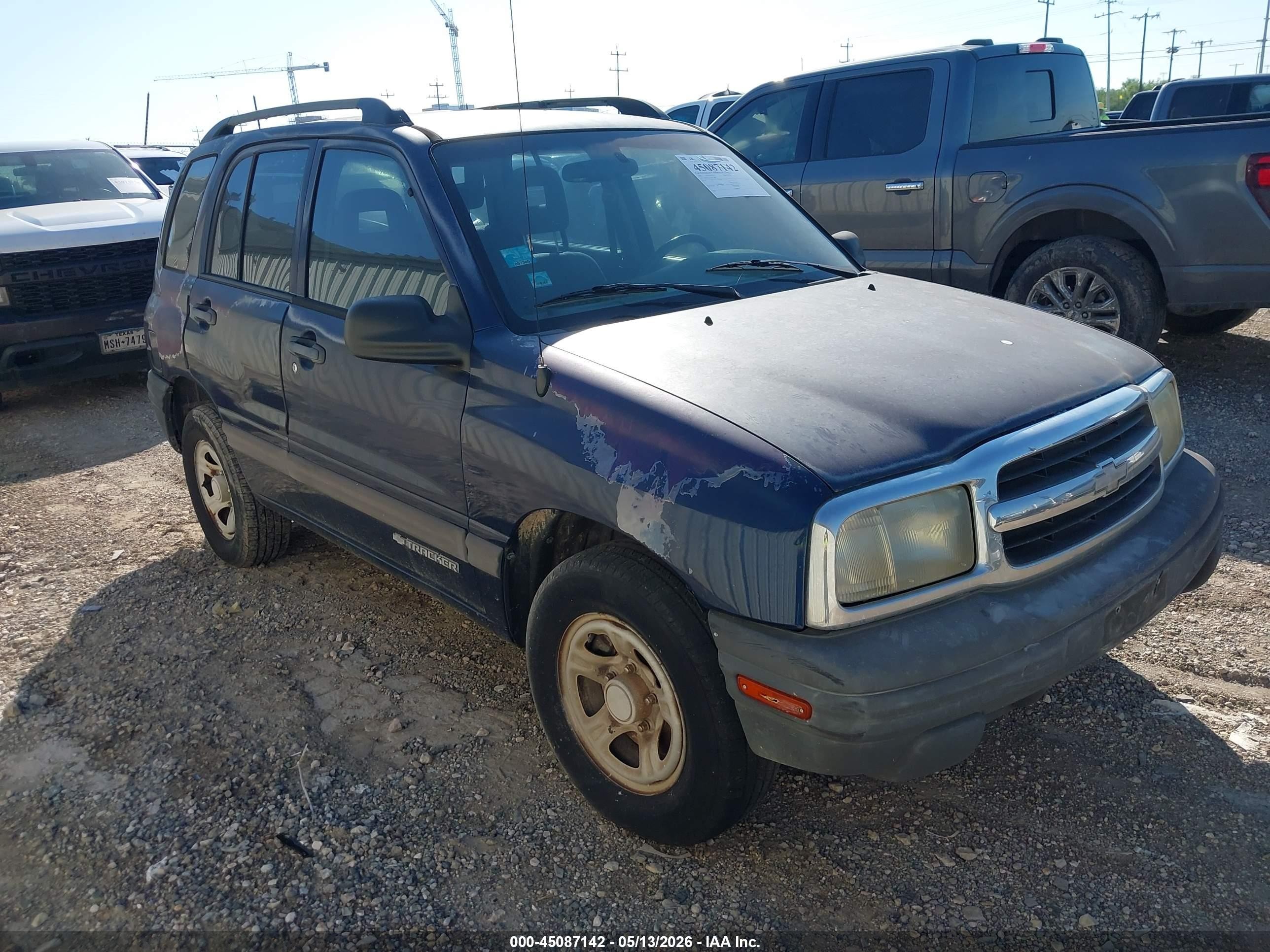 2003 Chevrolet Tracker, VIN 2CNBE13C136921480 — Обычный износ