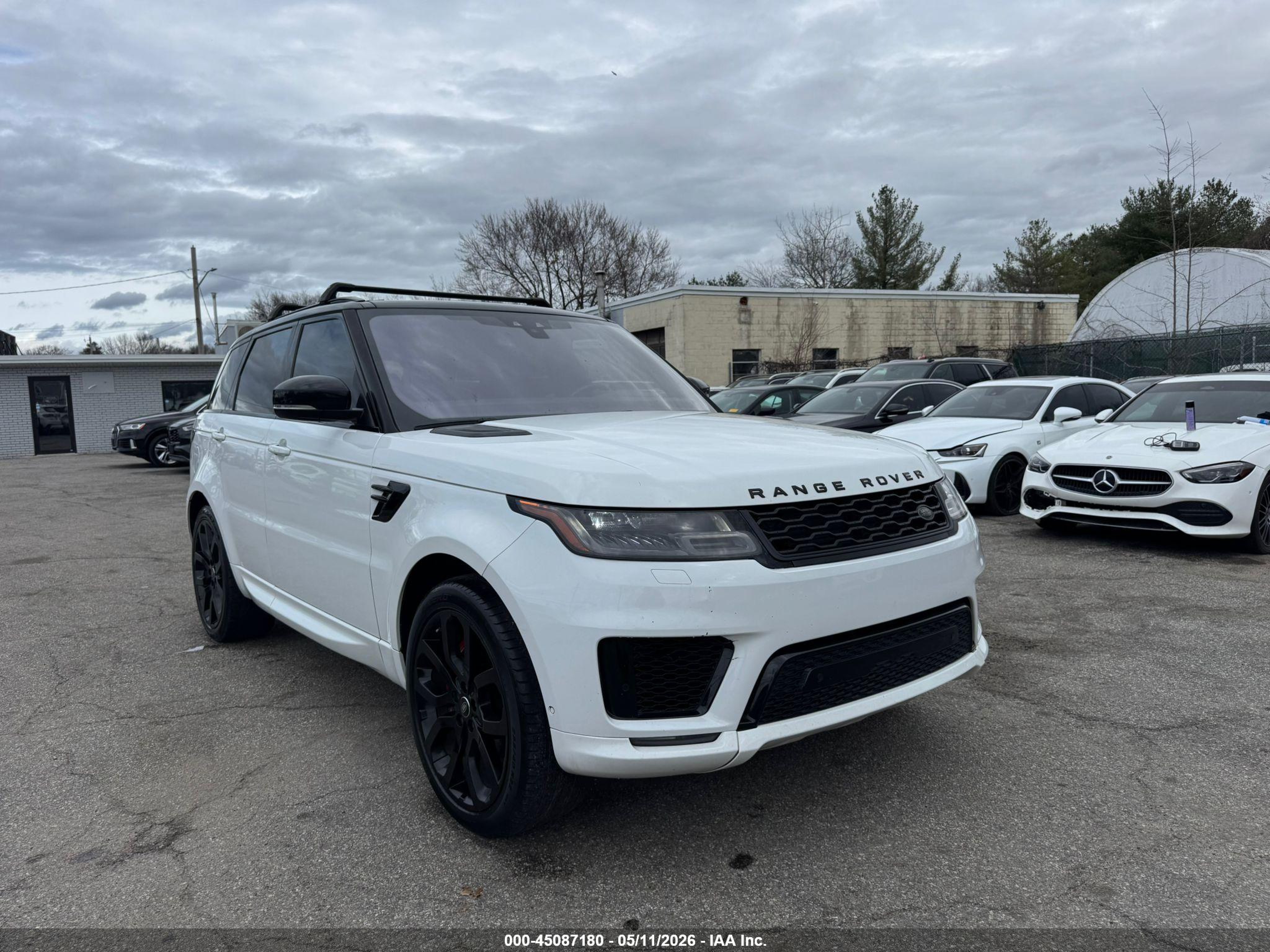 2021 Land Rover Range Rover Sport HSE Dynamic, VIN SALWR2SE0MA758093 — Auction photo