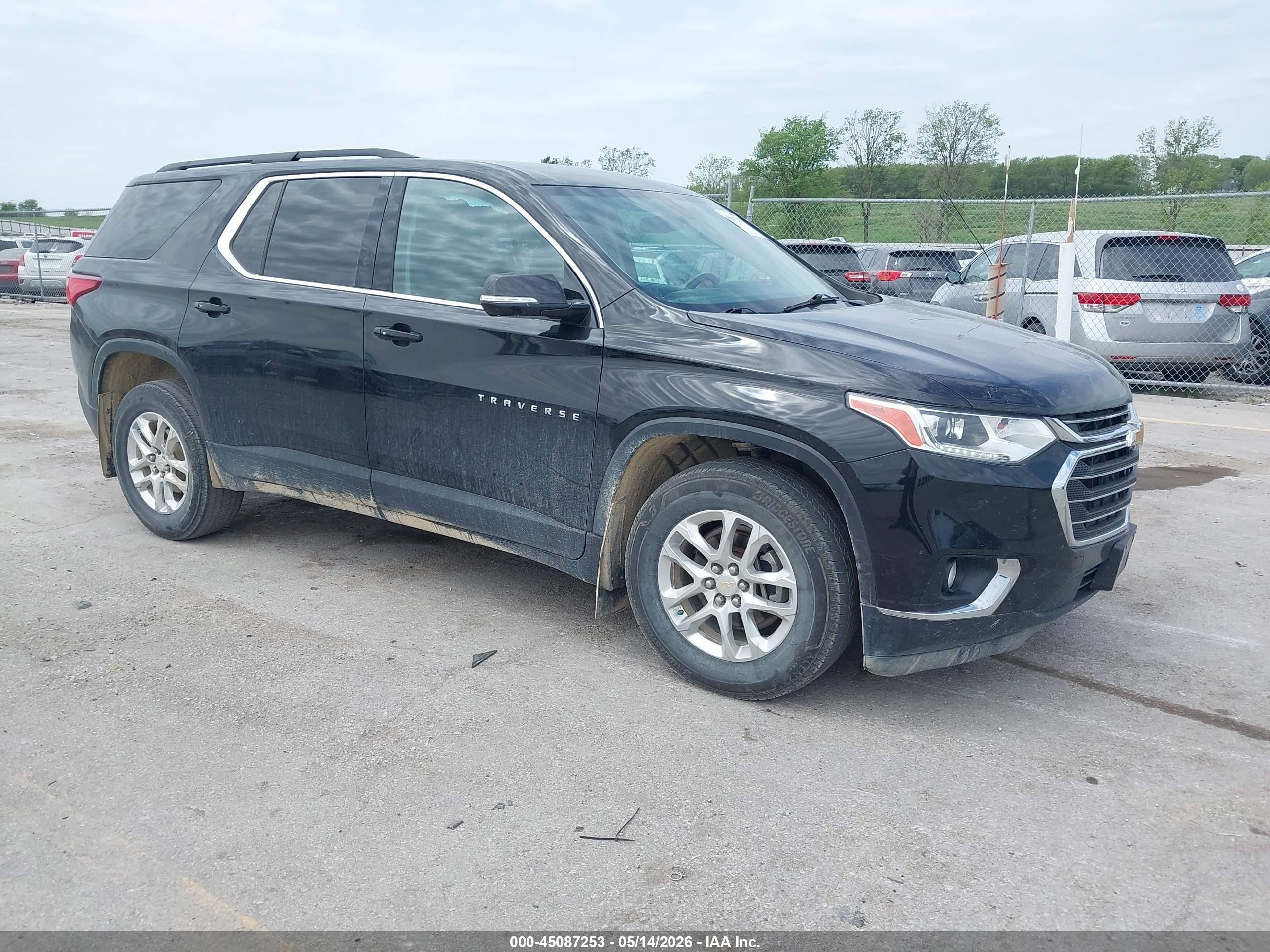 2019 Chevrolet Traverse LT, VIN 1GNERHKWXKJ222867 — Undercarriage