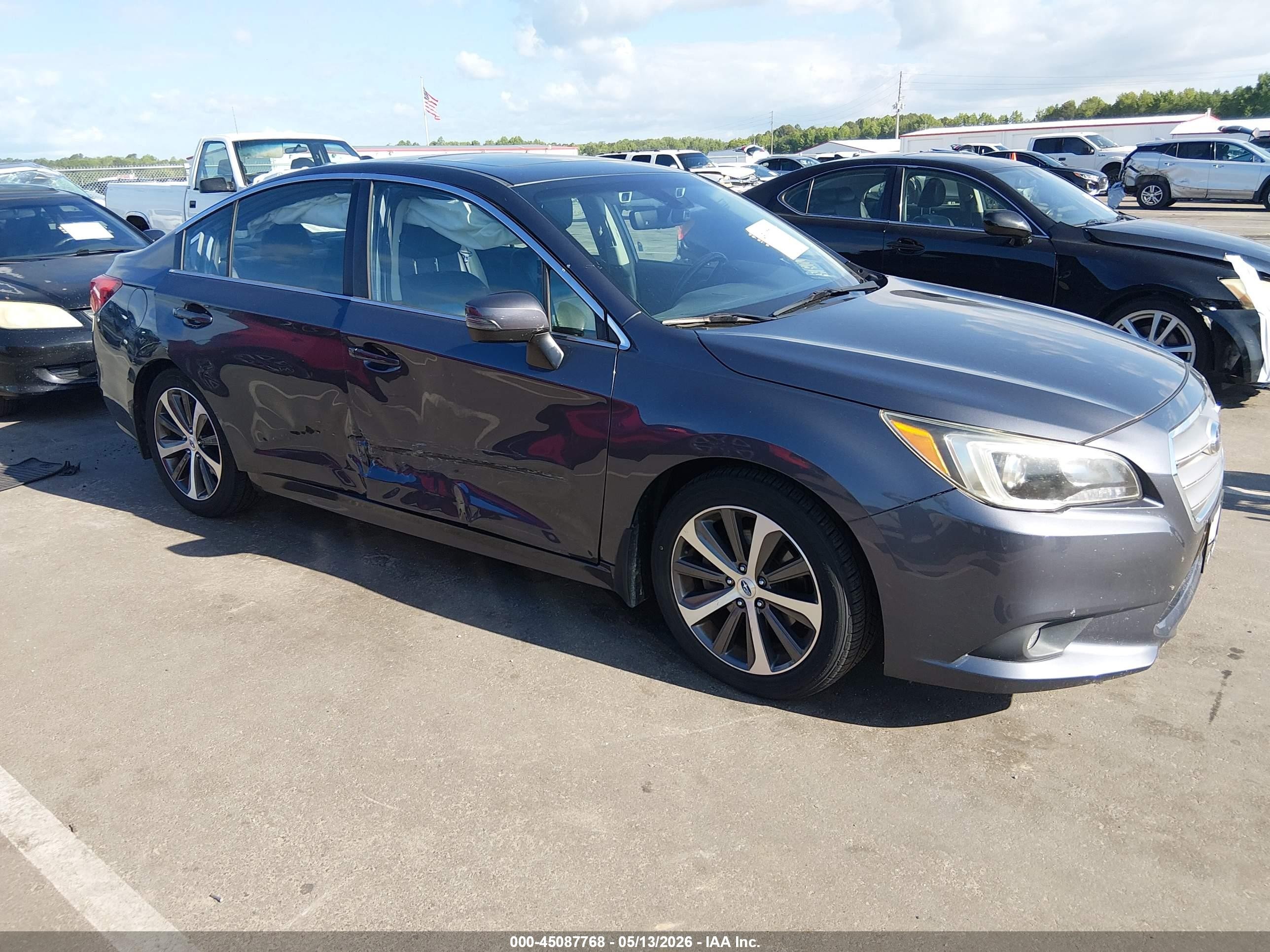 2017 Subaru Legacy Limited, VIN 4S3BNEN6XH3026894 — Side