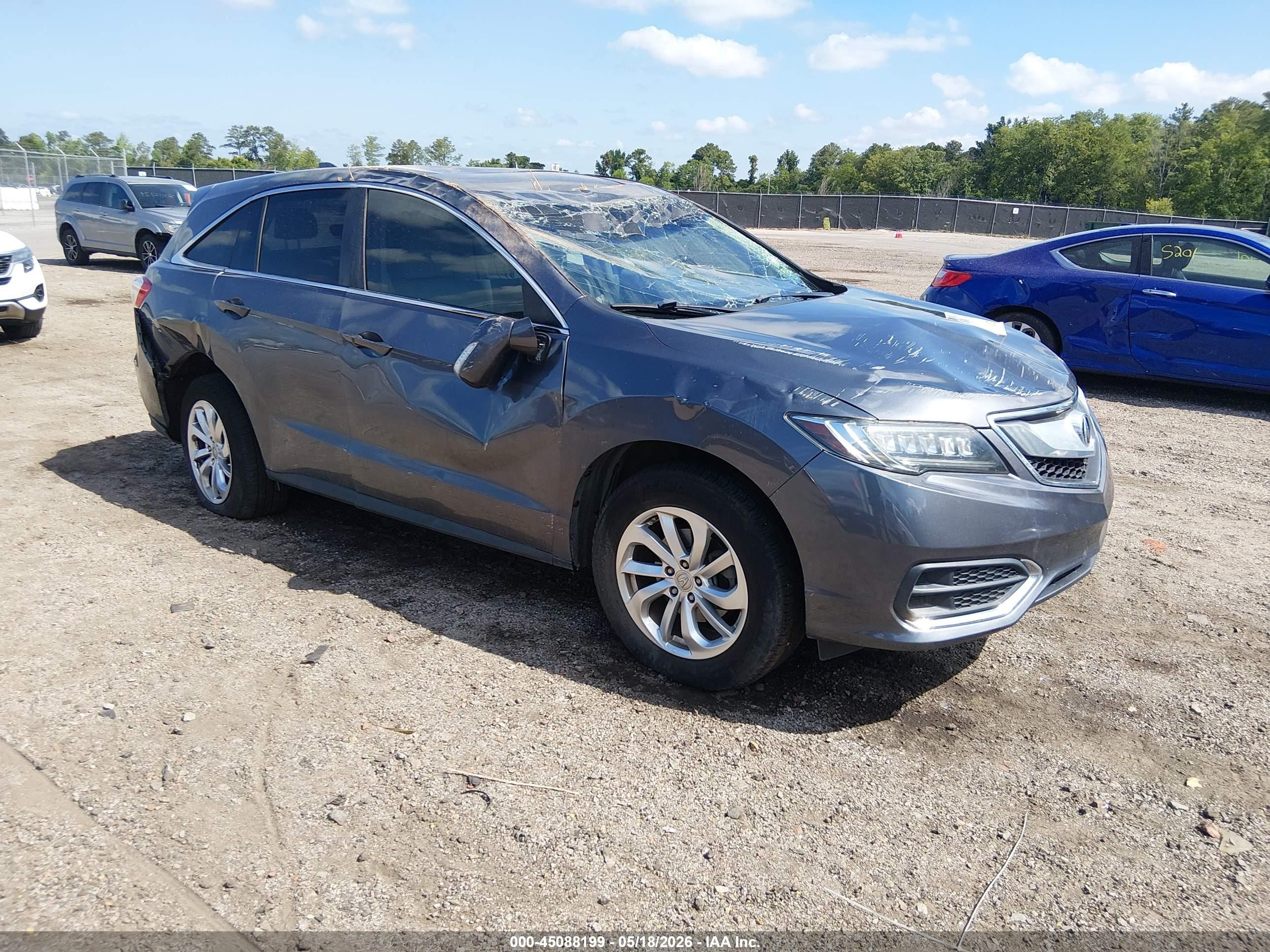 2018 Acura RDX Technology, VIN 5J8TB3H54JL009228 — Опрокидывание