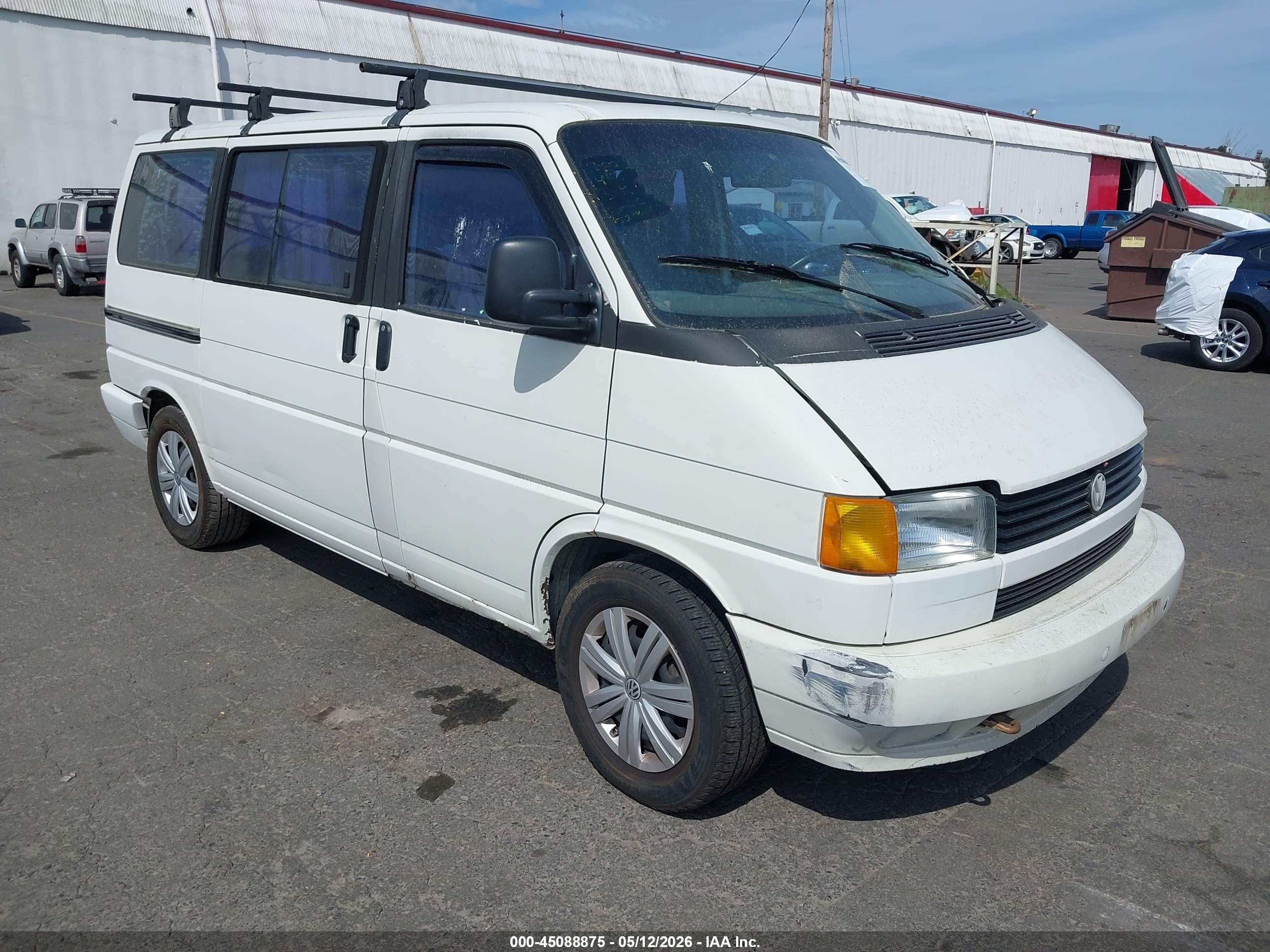 1993 Volkswagen EuroVan, VIN WV2MC0707PH059882 — Biohazard / chemical
