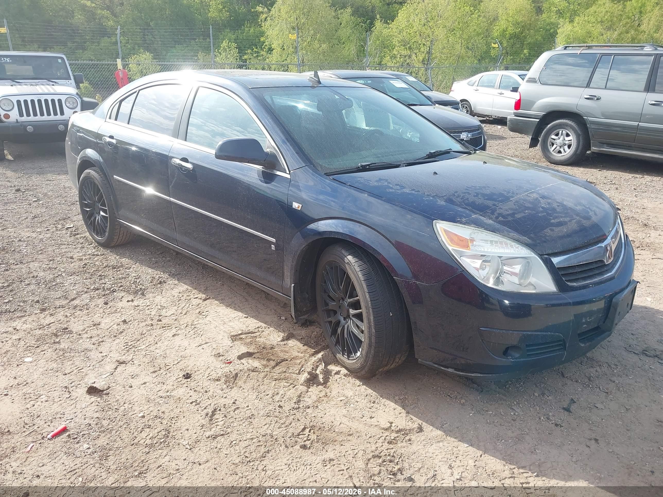 2007 Saturn Aura XR, VIN 1G8ZV577X7F217999 — Перед