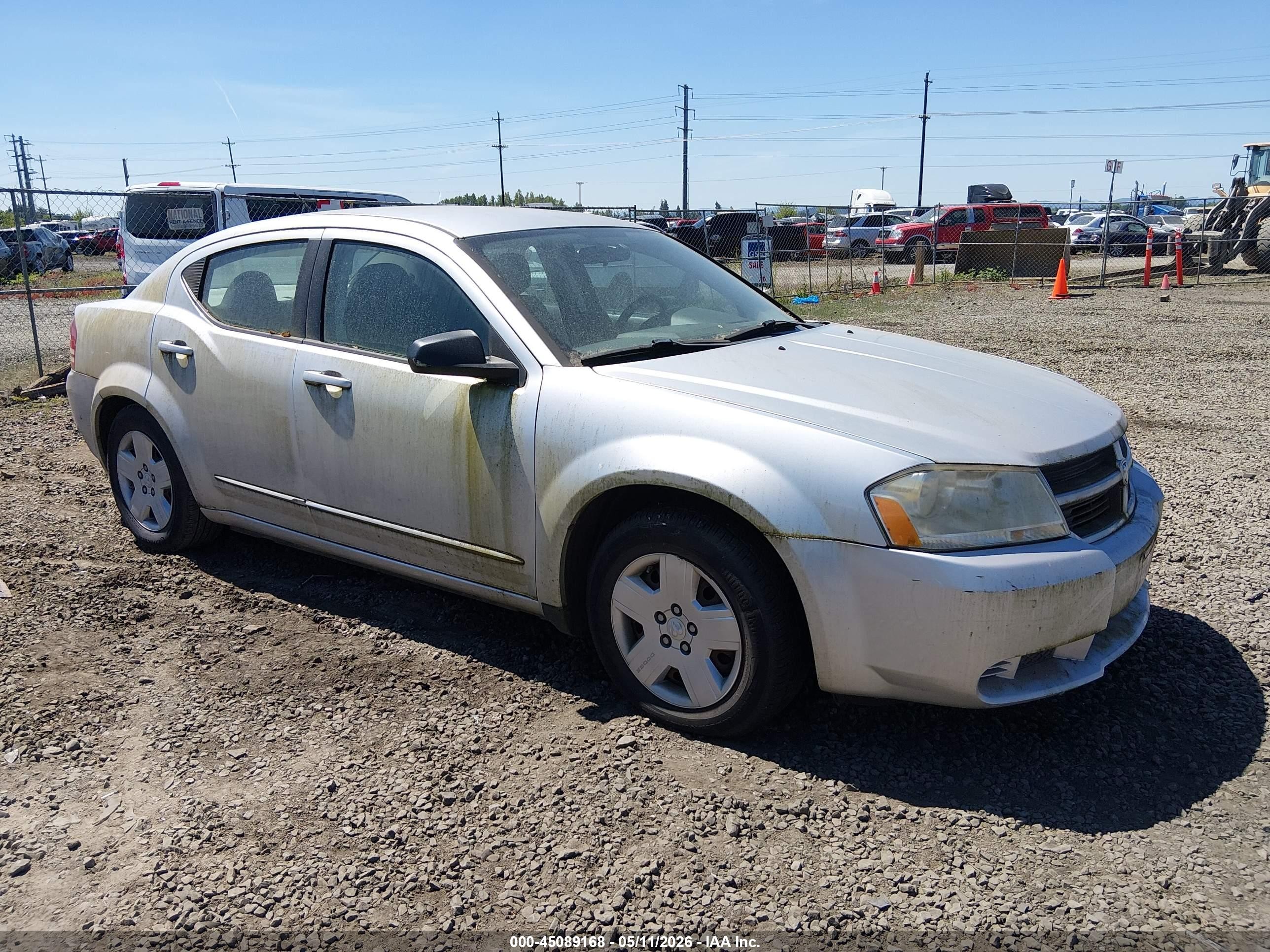 2009 Dodge Avenger SE, VIN 1B3LC46B39N531599 — Обычный износ