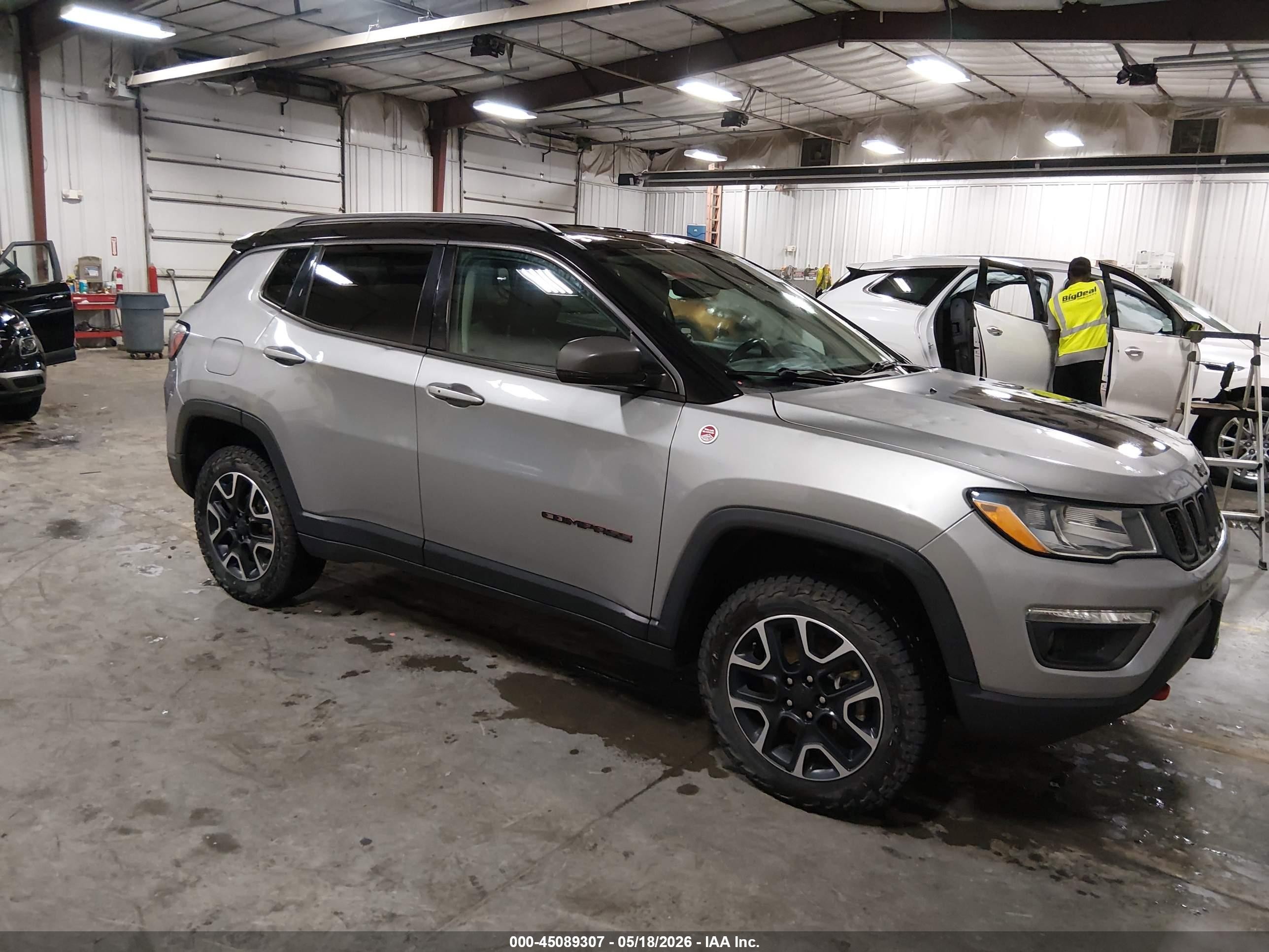 2020 Jeep Compass Trailhawk, VIN 3C4NJDDB5LT171839 — Hail
