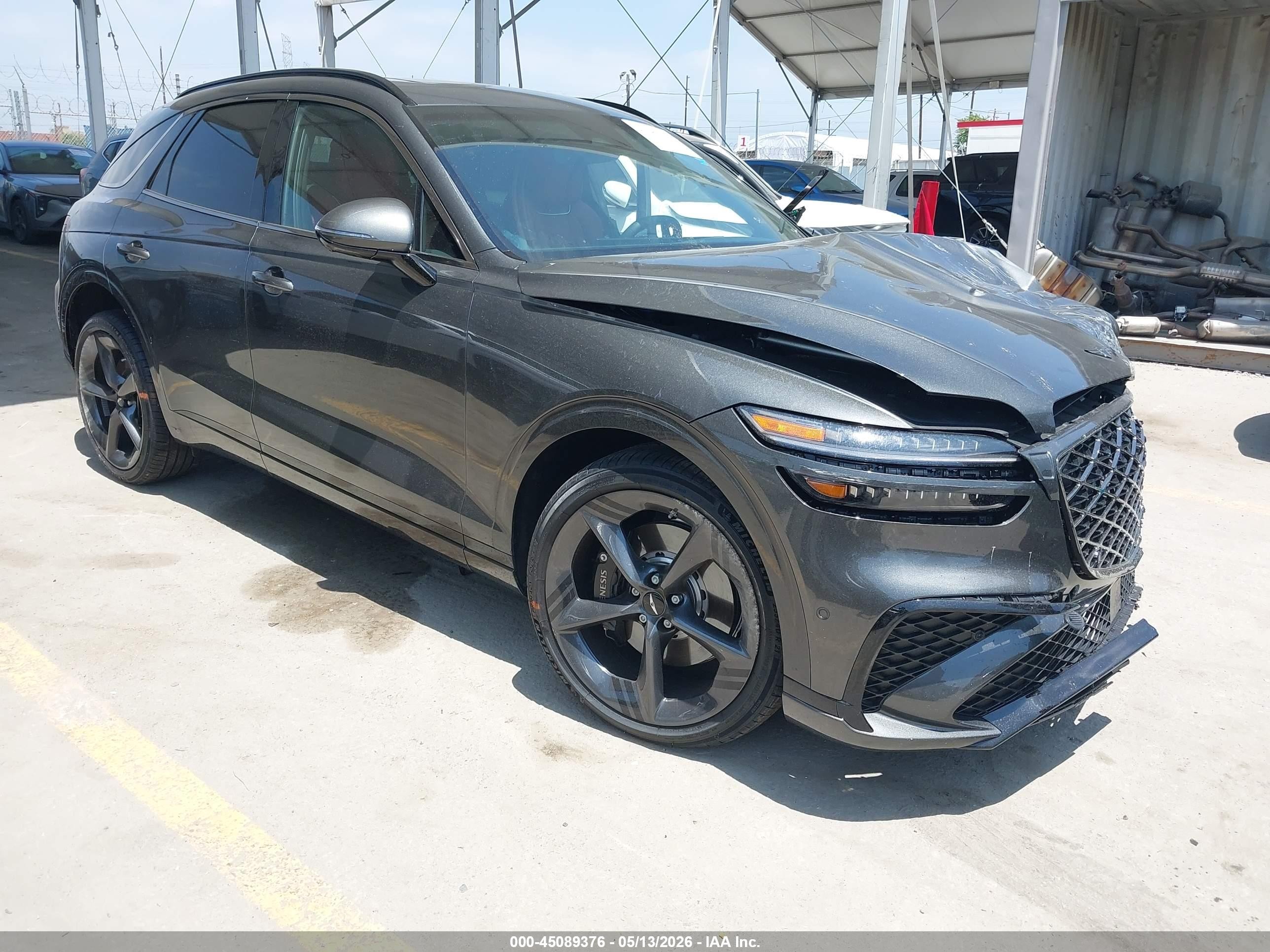 2026 Genesis GV70 2.5T Sport Prestige, VIN KMUMFDTBXTU273316 — Undercarriage