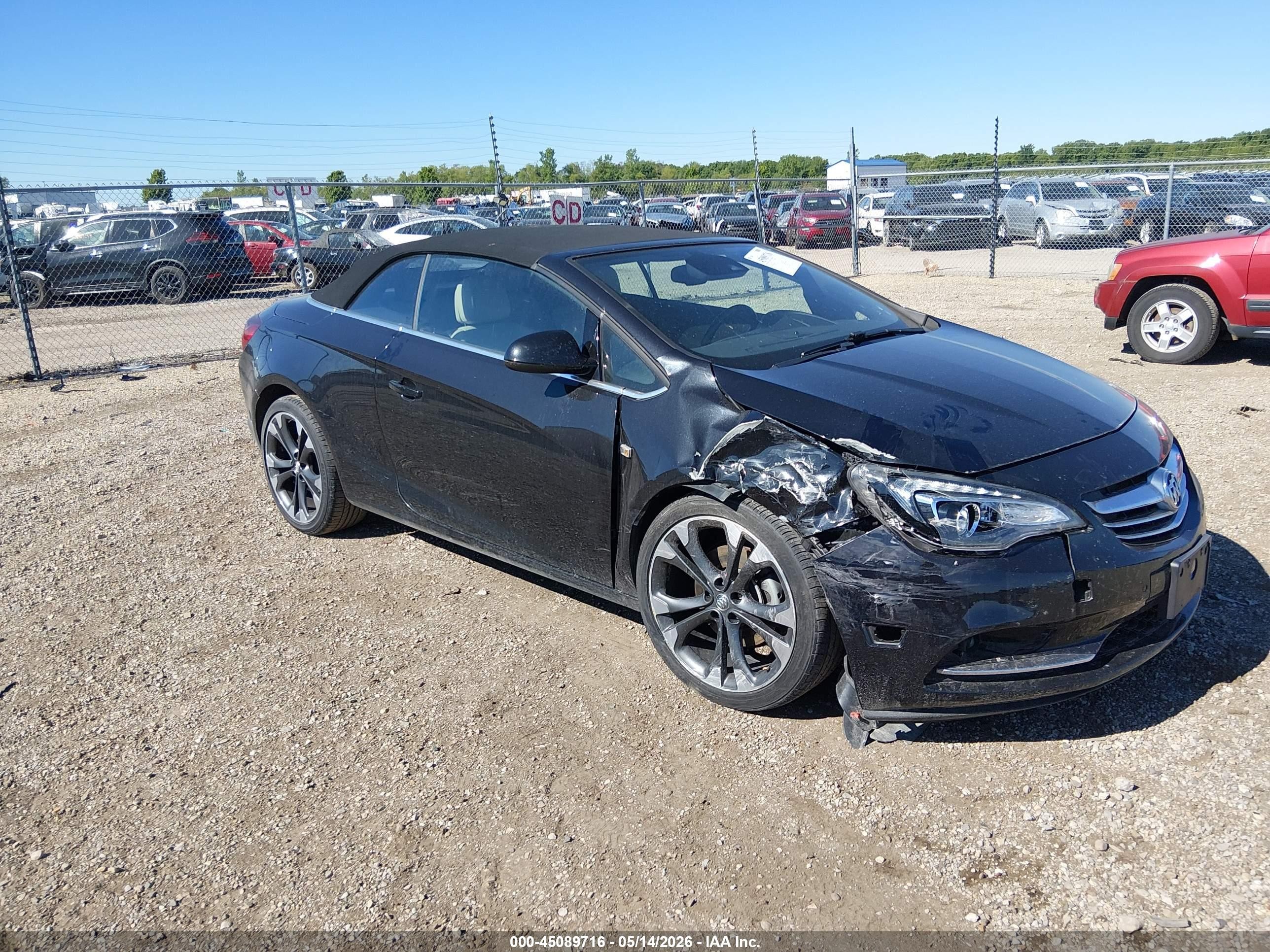 2016 Buick Cascada Premium, VIN W04WT3N58GG054245 — Front end