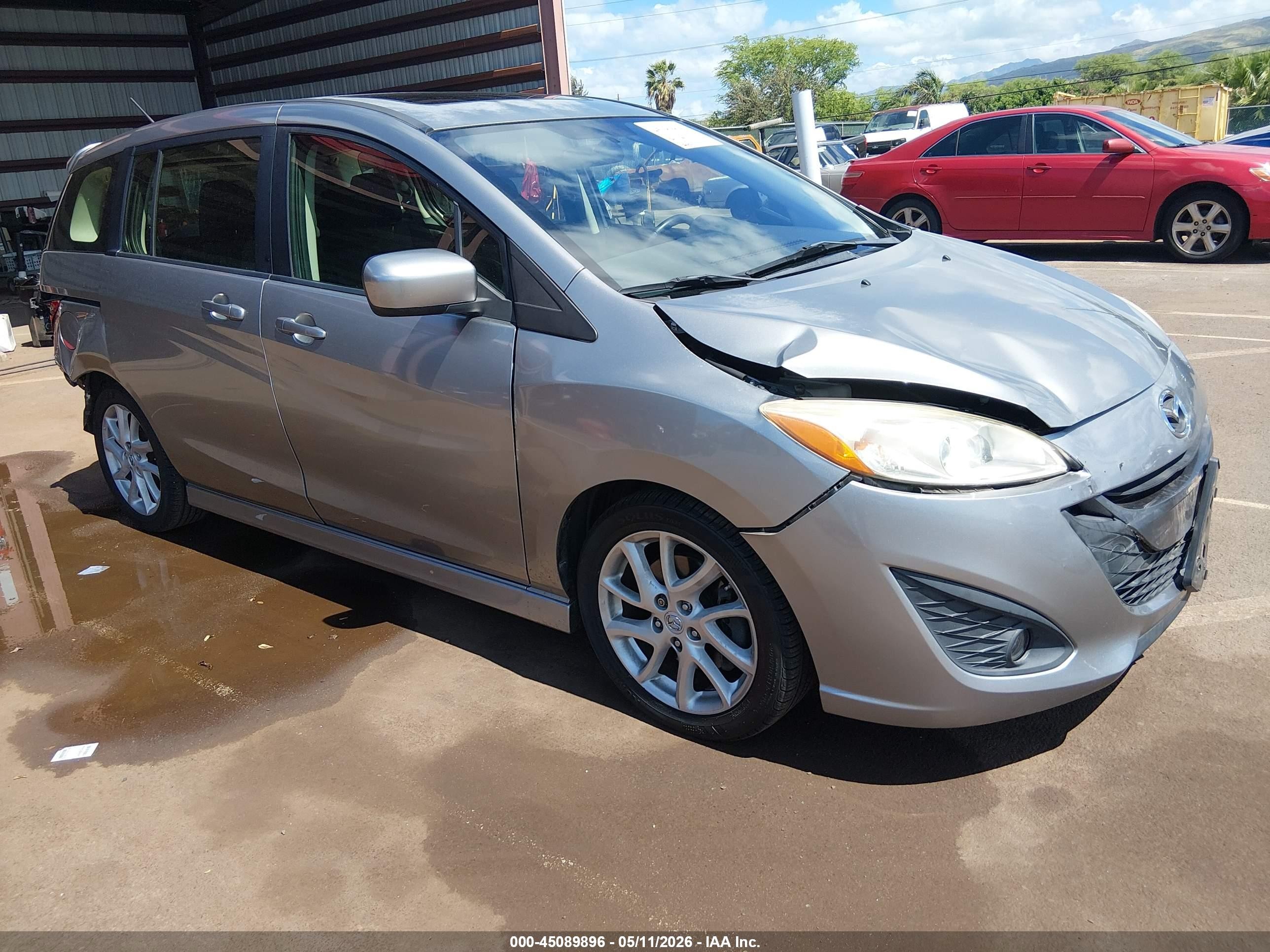 2012 Mazda 5 Touring, VIN JM1CW2CL9C0140372 — Rear end