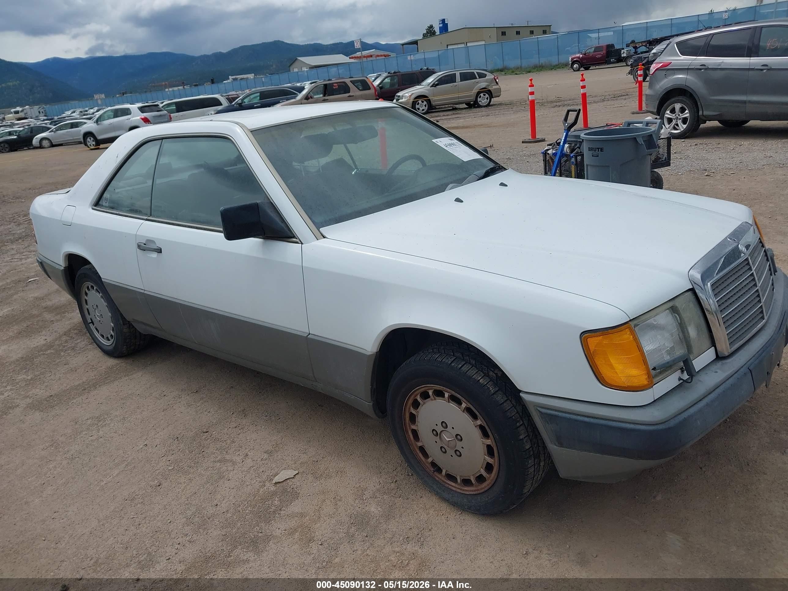 1988 Mercedes-Benz 300, VIN WDBEA50DXJA656624 — Normal wear